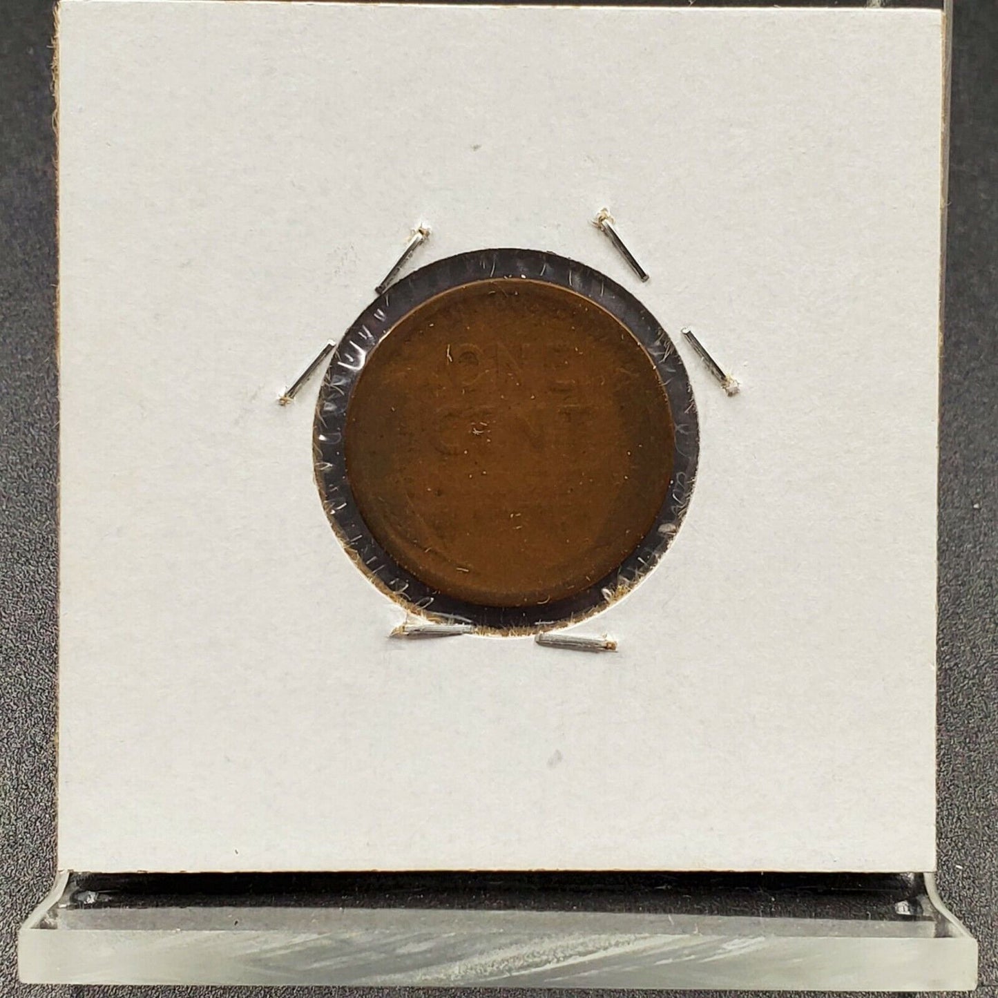 1918 S Lincoln Wheat Cent Penny Coin Laminated Planchet Error Variety Circ