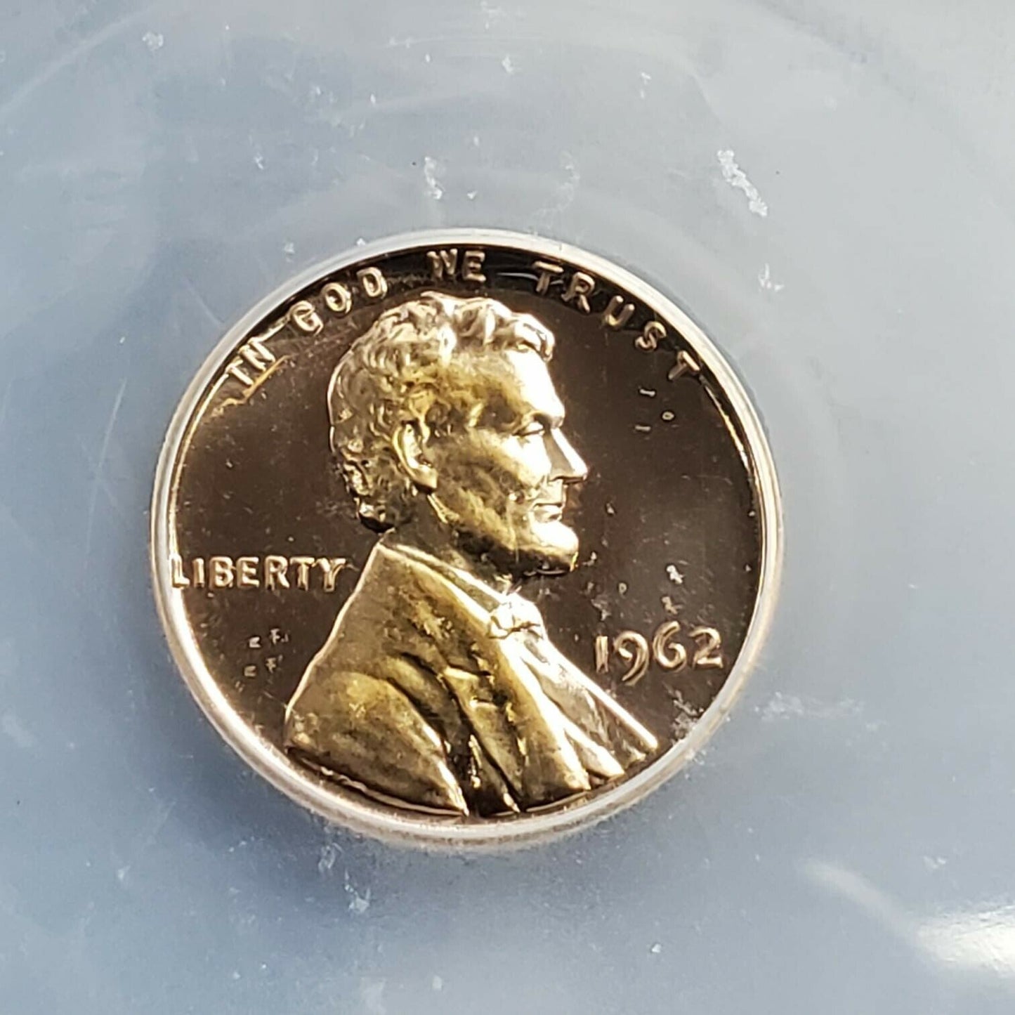 1962 P Lincoln Memorial Cent Penny Coin Vintage ICG PR68 DCAM Deep Cameo Proof
