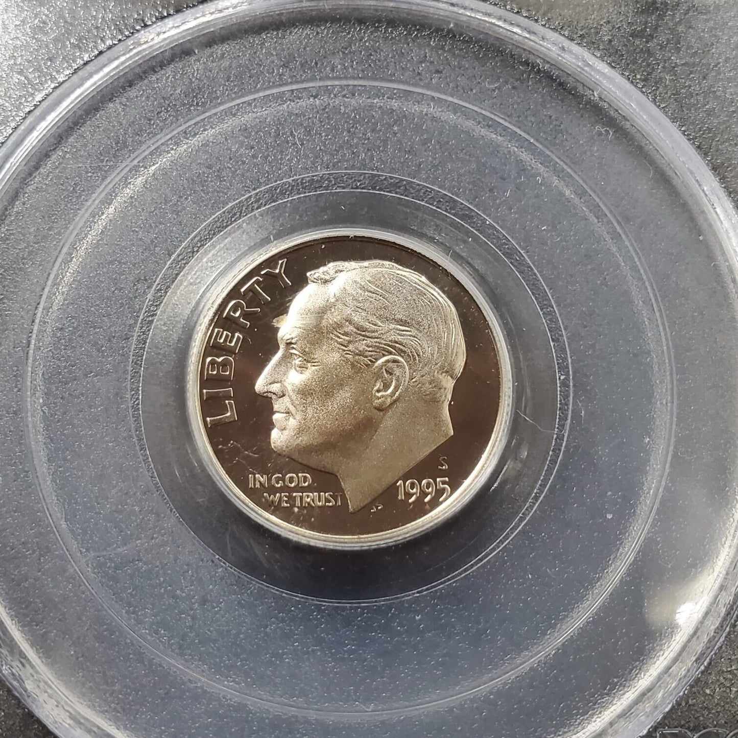 1995 S Roosevelt Proof Clad Dime Coin PCGS PR69 DCAM Combined Shipping Discounts