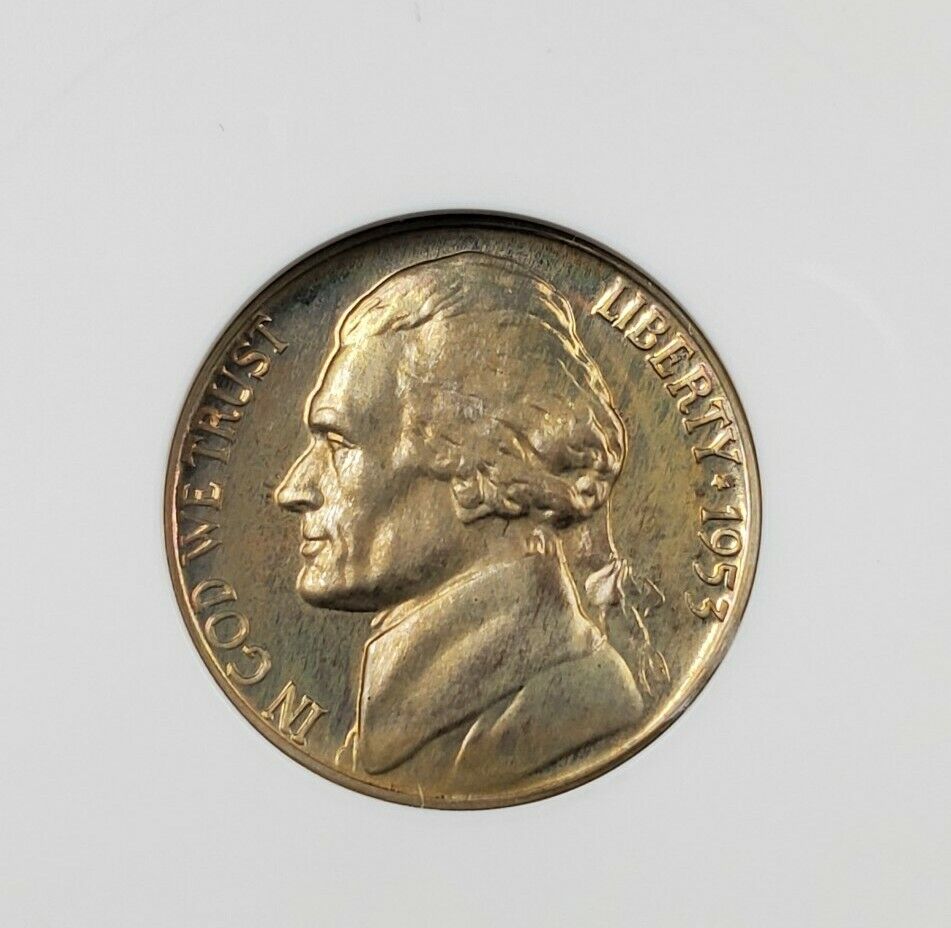 1953 Proof Jefferson Nickel ANACS PF66 Cameo DDO FS-032.7 FS-101 Double Die OBV