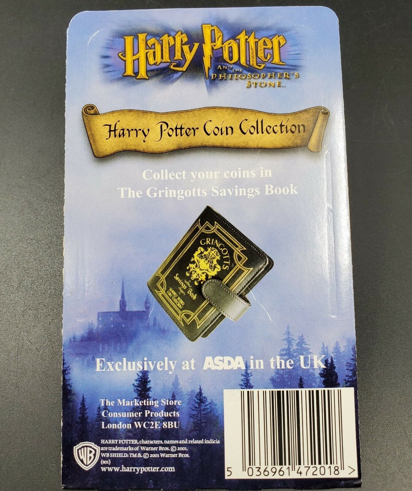 Harry Potter Collect All 24 - 2 Coin Card OGP Collection Set Warner Bros License
