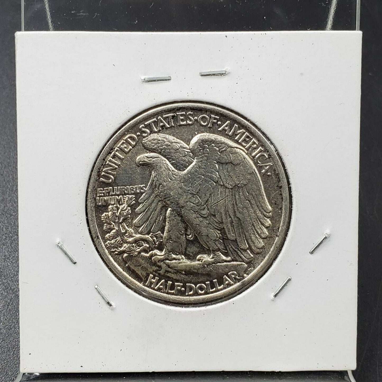 1943 P 50c Walking Liberty Silver Eagle Half Dollar Coin AVG BU WW2 American