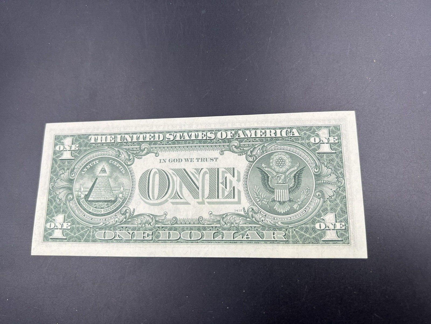 1969 B $1 FRN Federal Reserve US Currency Bill CH UNC #636