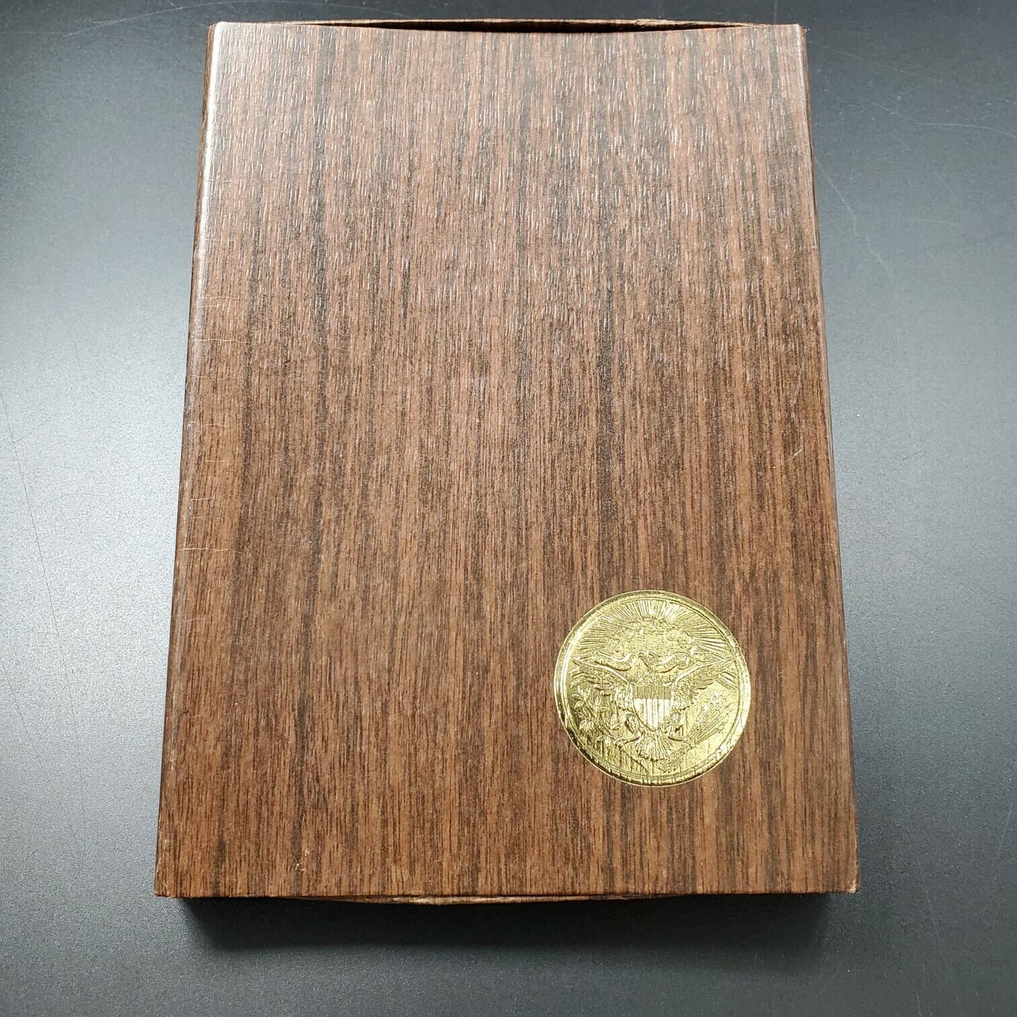 1973 S $1 Eisenhower Brown Ike 40% Proof Silver Dollar Coin OGP GEM DCAM