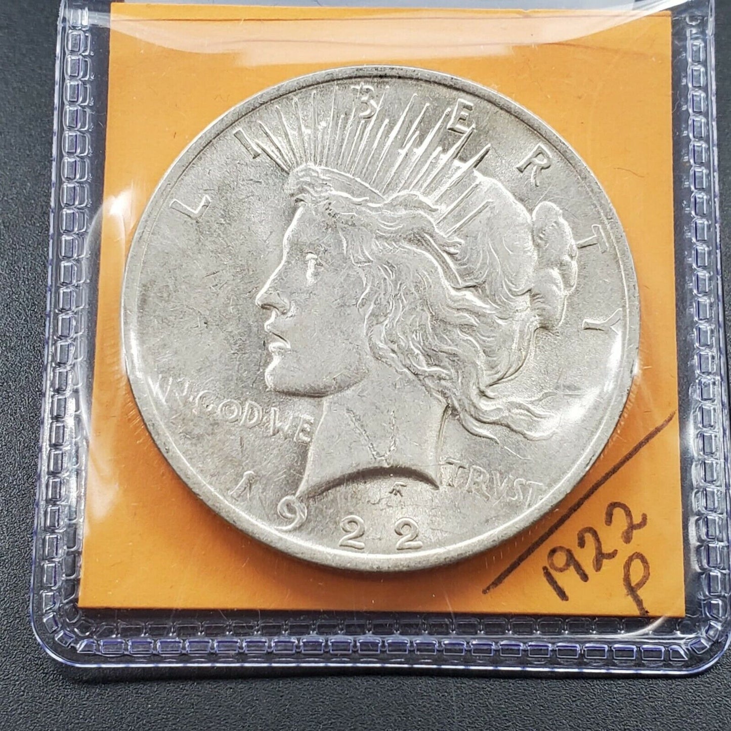 1922 P $1 Peace Silver Eagle Dollar Coin Choice AU About UNC