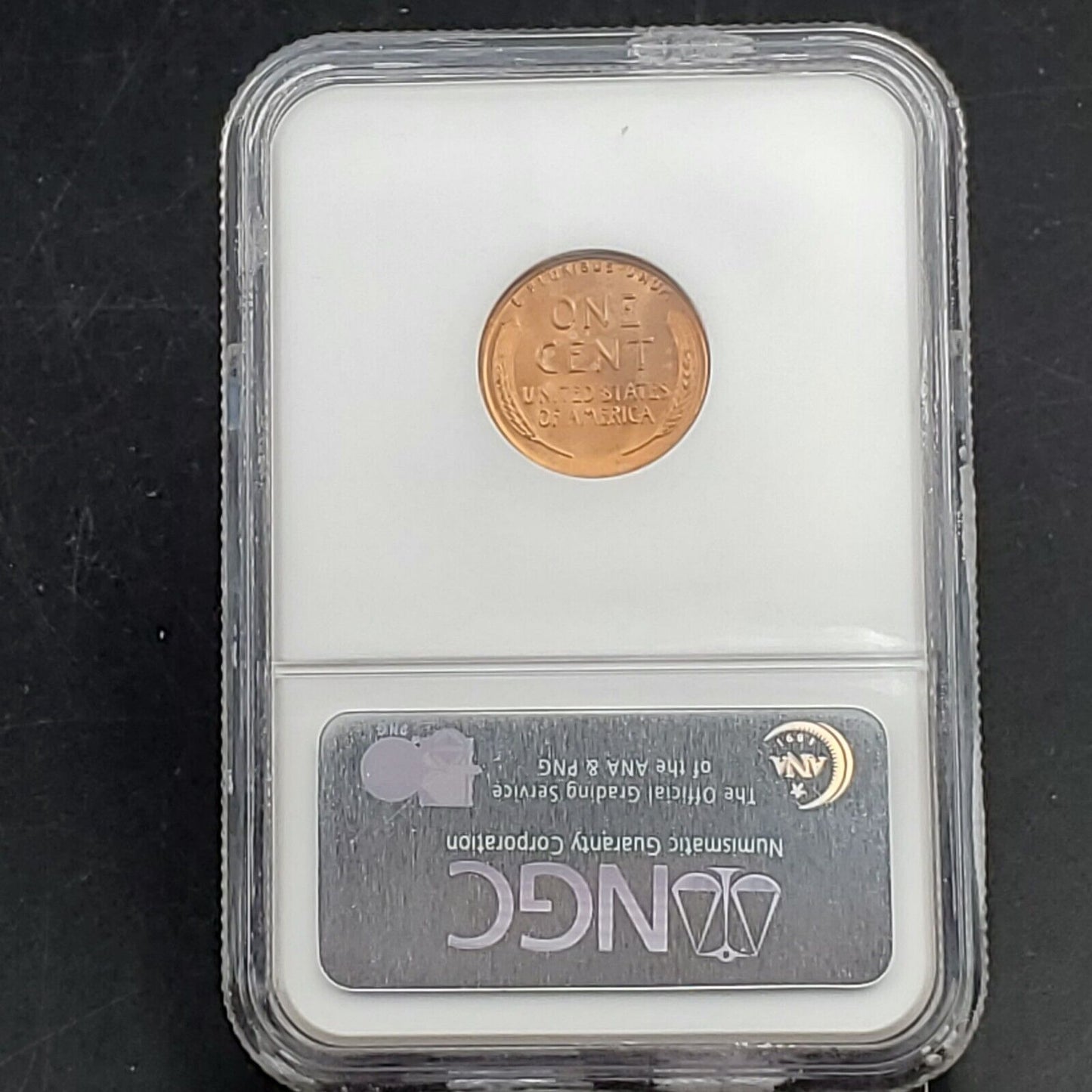 1955 S Lincoln Wheat Cent Penny Coin NGC MS66 RD RED #1