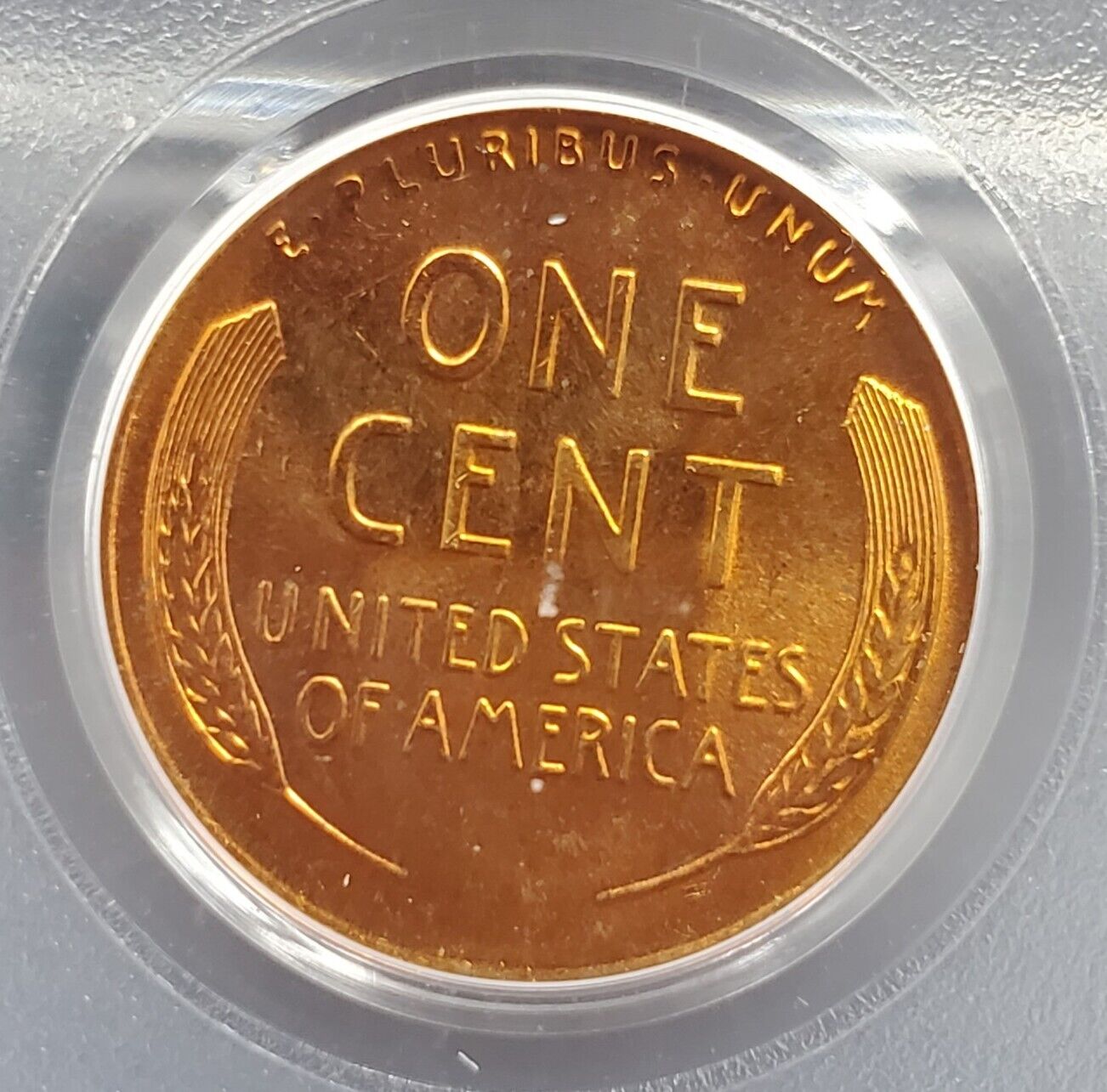 1958 D Lincoln Wheat Cent Penny Coin PCGS MS66 RD RED #1