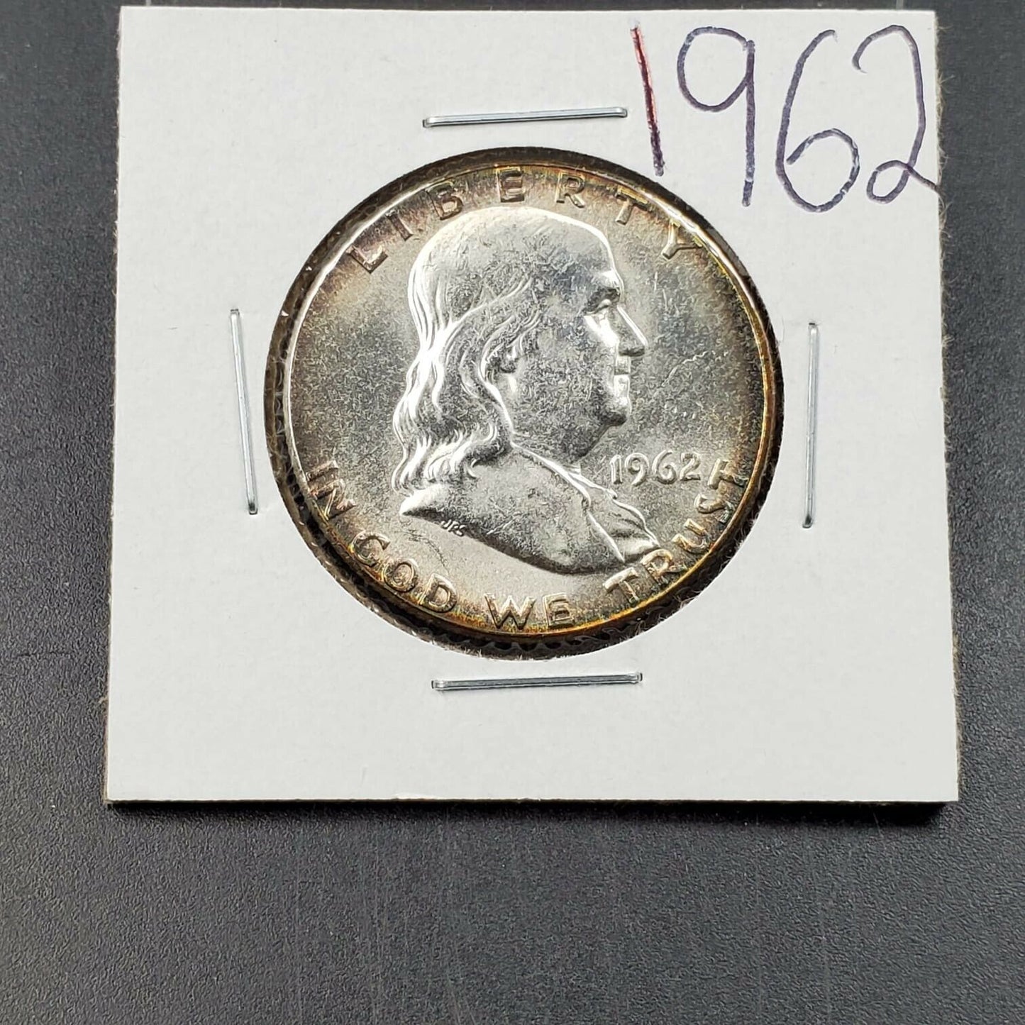 1962 P 50C Franklin 90% Silver Half Dollar Coin Choice BU UNC