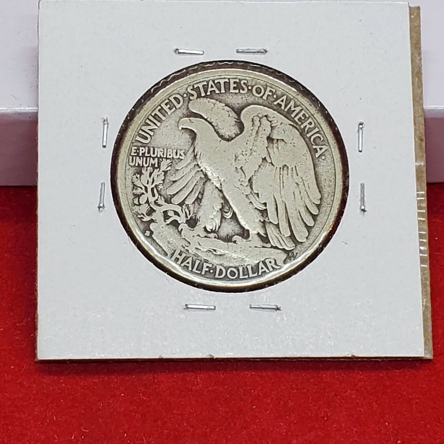 1935 S Walking Liberty Silver Eagle Half Dollar Coin Choice Fine Condition 2