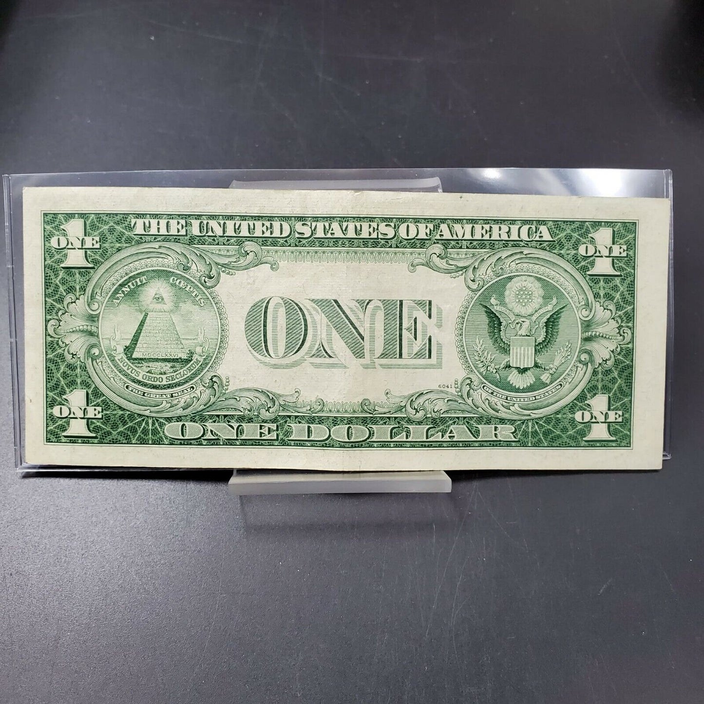 1935 G $1 Silver Certificate US Note Bill Neat Serial Number CHOICE VF VERY FINE