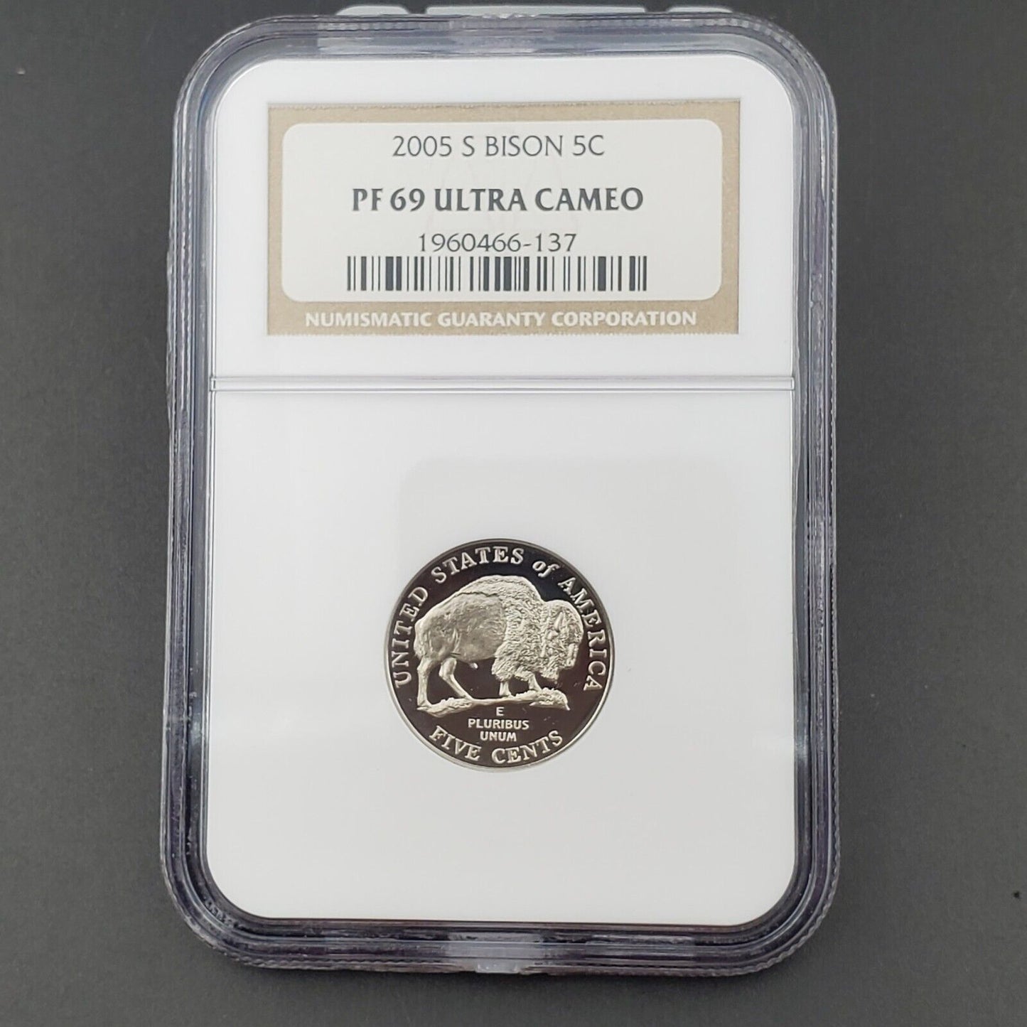 2005 S Bison Buffalo 5c Nickel Commemorative NGC PF69 Ultra Cameo #137