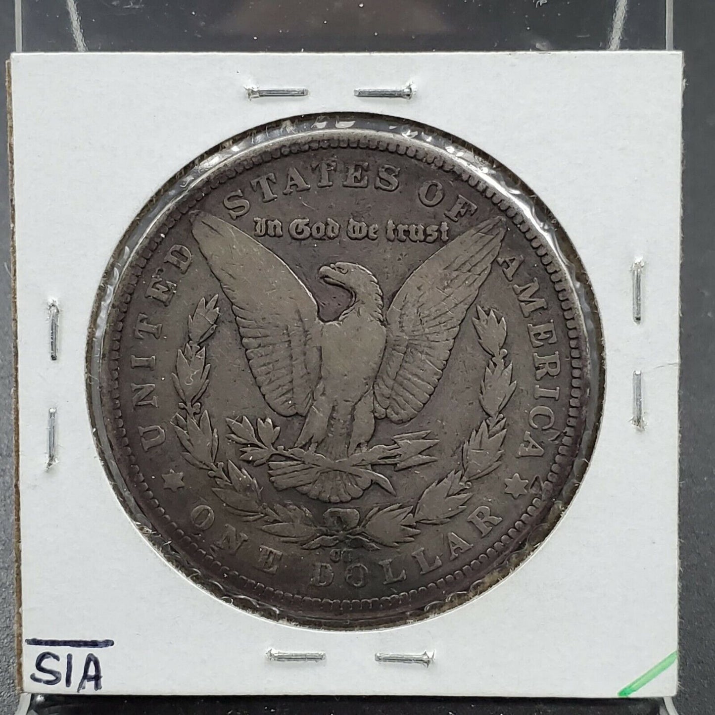 1891 CC Morgan Eagle Dollar Coin Fine Circ Carson City Mint