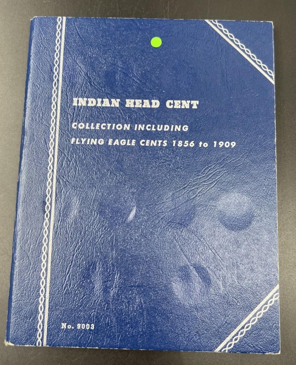 Indian Head Cent Partial Starter Set 1865 - 1909 27 Circ Coins in Whitman Folder