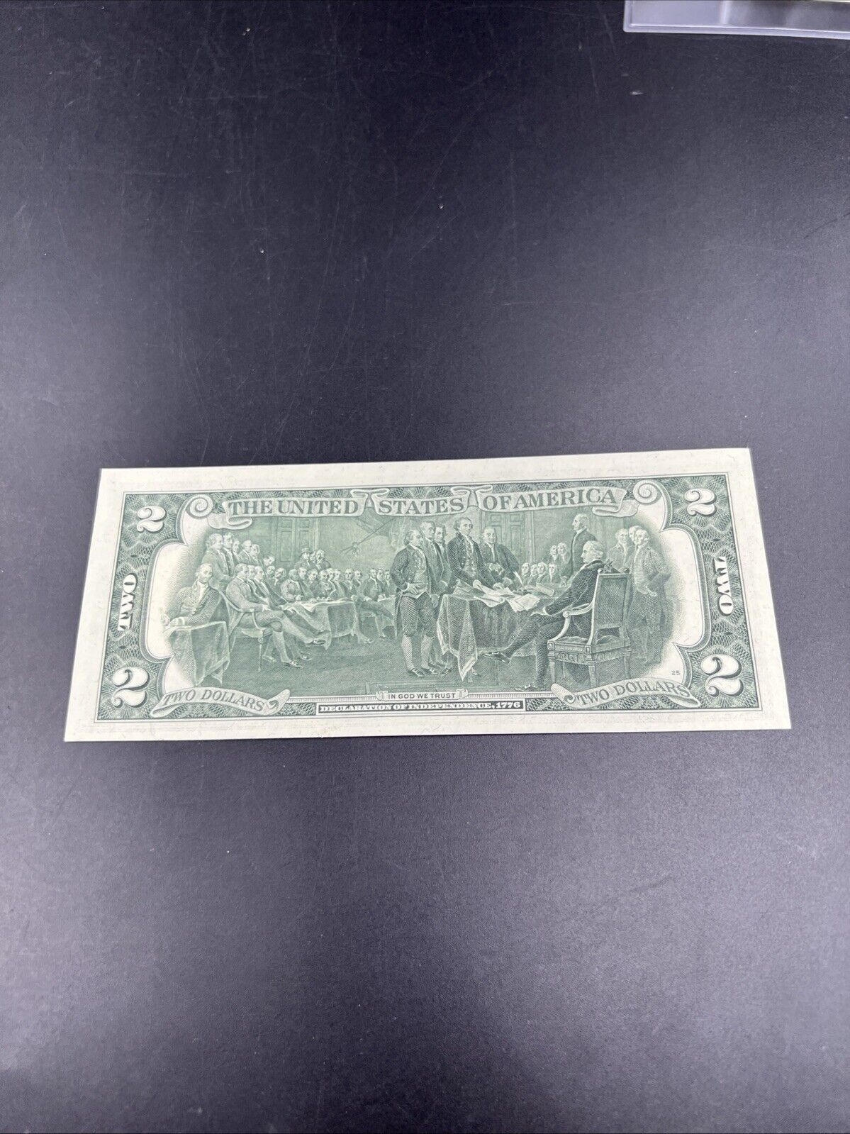 1976 $2 FRN Two Dollar Postal Federal Reserve Note UNC Atlanta Downtown GA #616