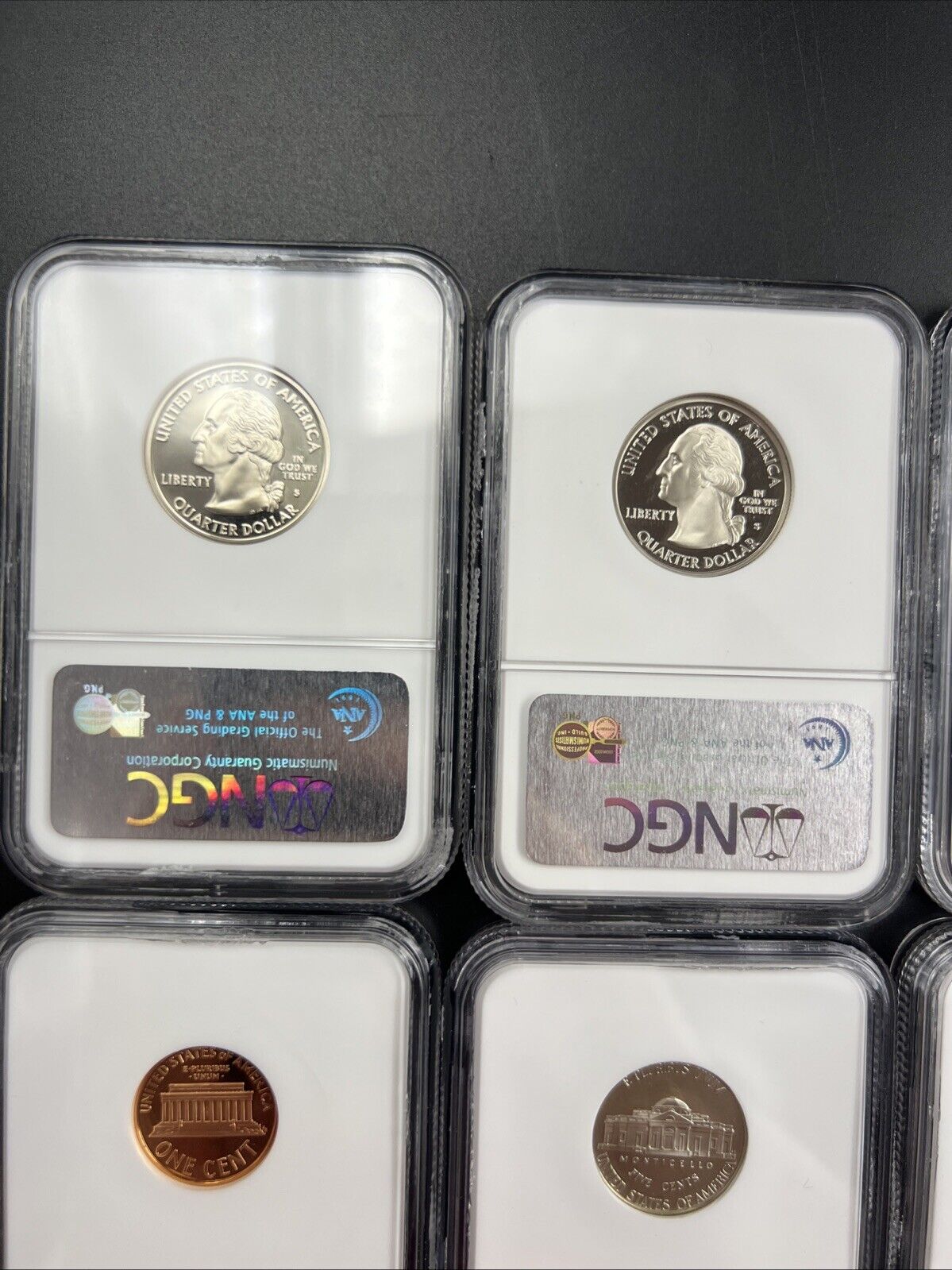 2006 S Complete 10 Coin Clad Proof Set NGC Graded PF69 UCAM Brown Label