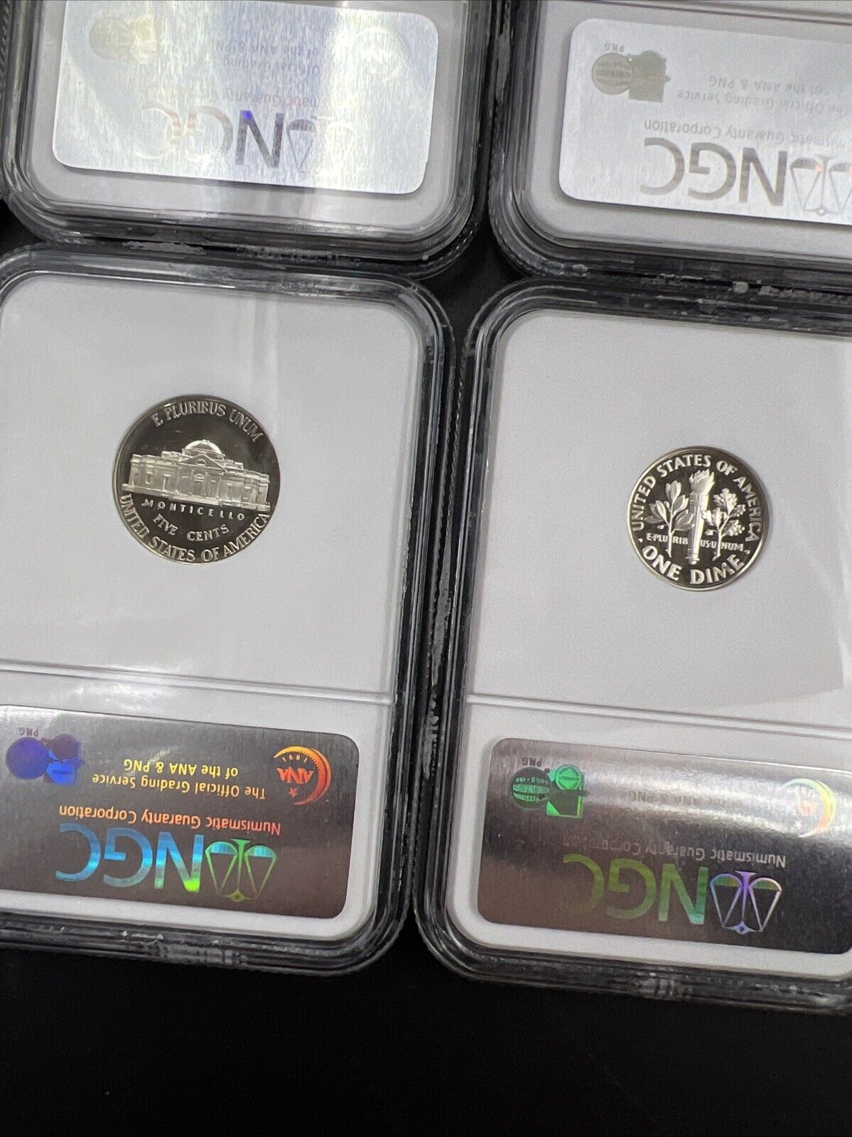 2006 S Complete 10 Coin Clad Proof Set NGC Graded PF69 UCAM Brown Label