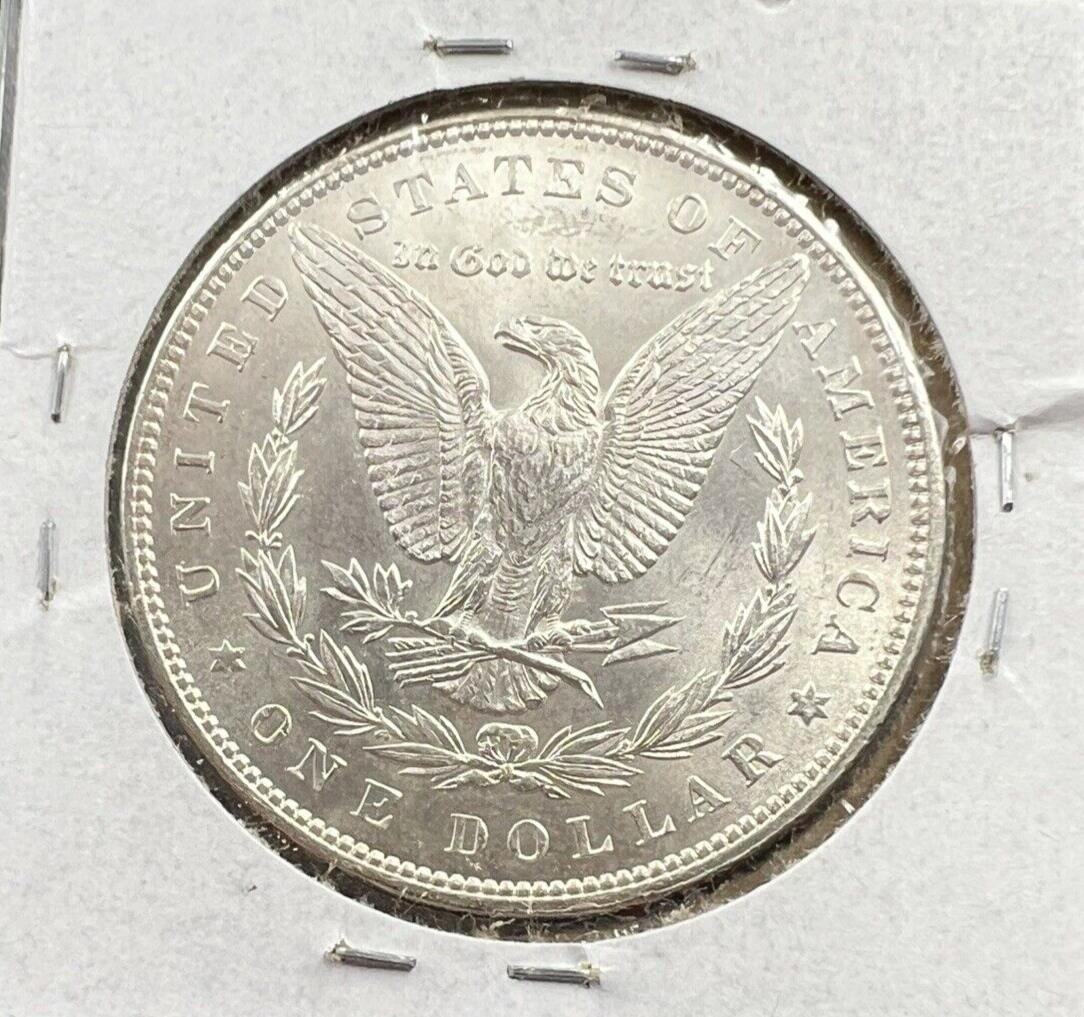 1887 P Morgan Dollar Coin VAM 25 DDO & Strike Through Error OBV CH BU UNC
