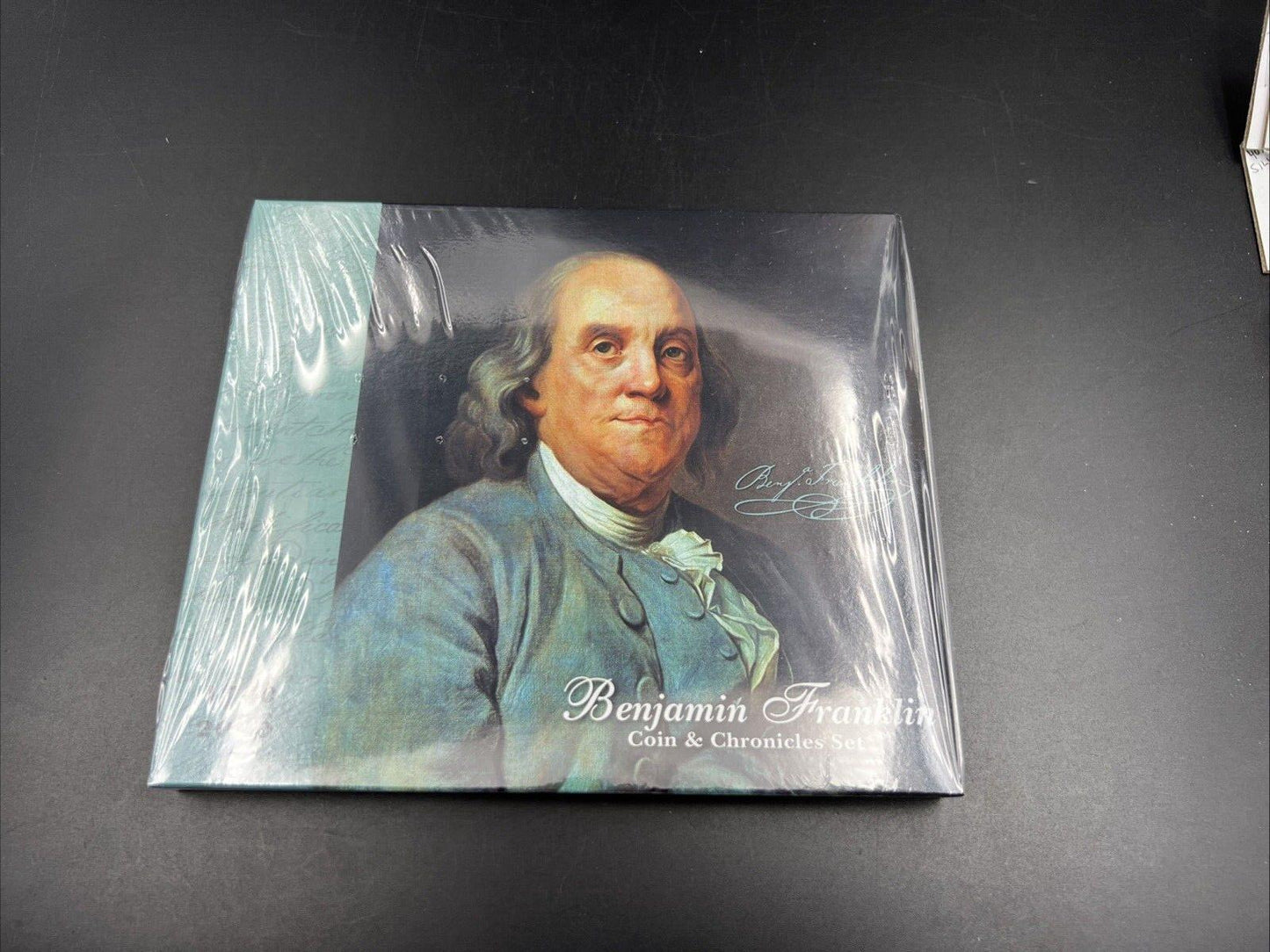 2006 Benjamin Franklin Coin Chronicles Commemorative Silver Dollar Set Sealed