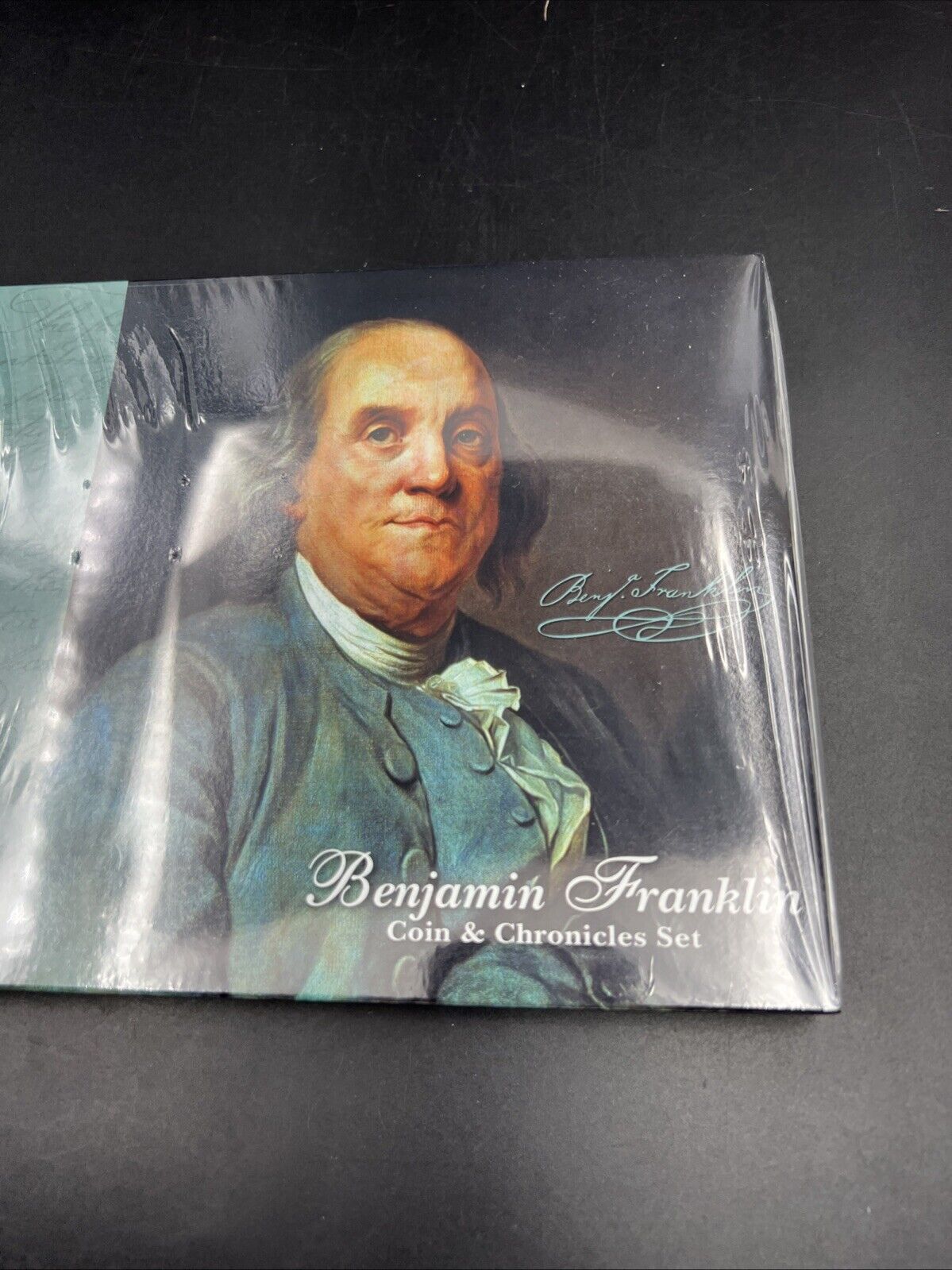 2006 Benjamin Franklin Coin Chronicles Commemorative Silver Dollar Set Sealed