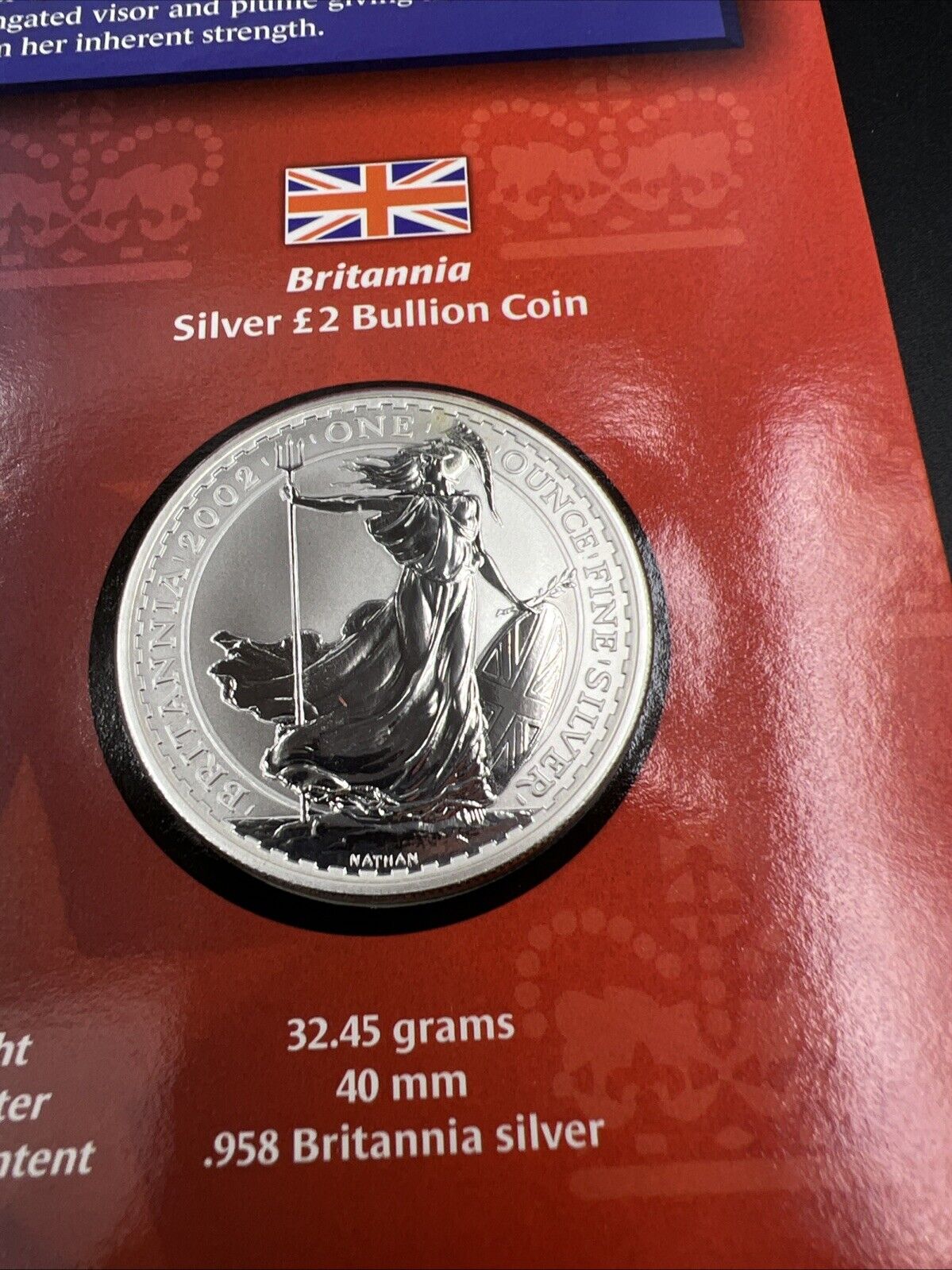 2003 2002 Legacies Of Freedom US ASE 1 oz Silver Eagle UK Britannia Coin SET OGP