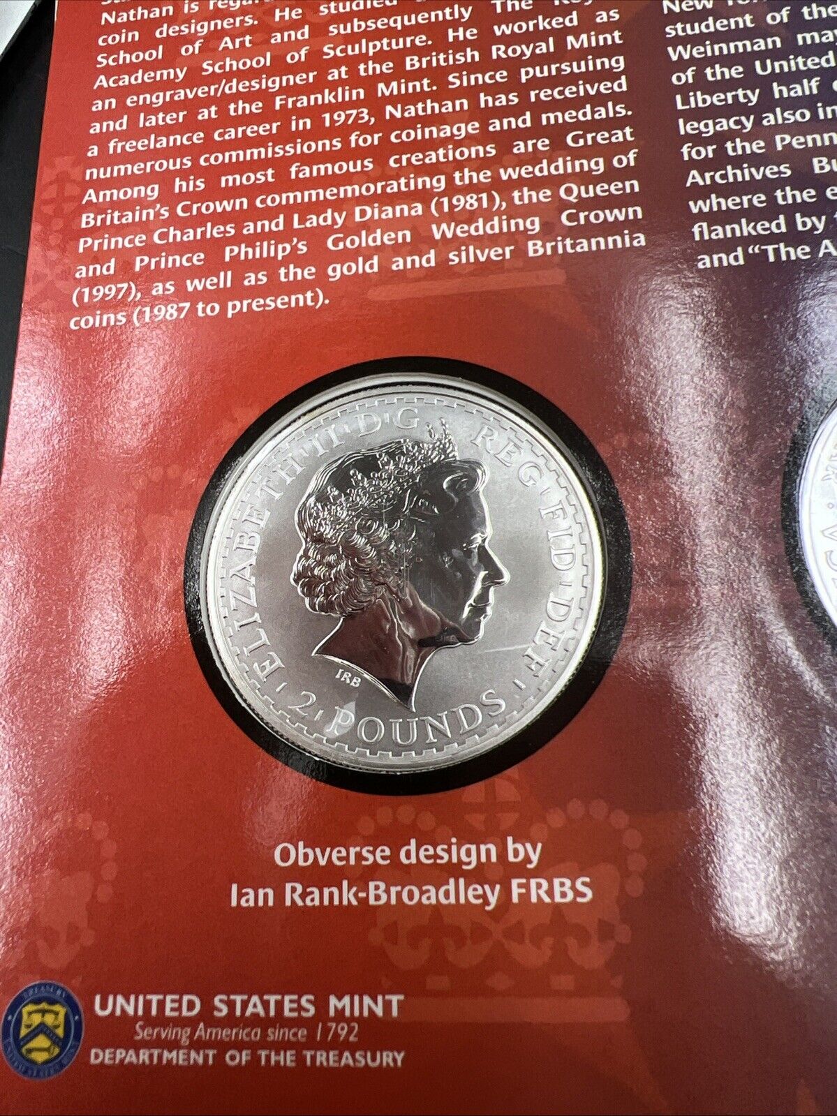 2003 2002 Legacies Of Freedom US ASE 1 oz Silver Eagle UK Britannia Coin SET OGP