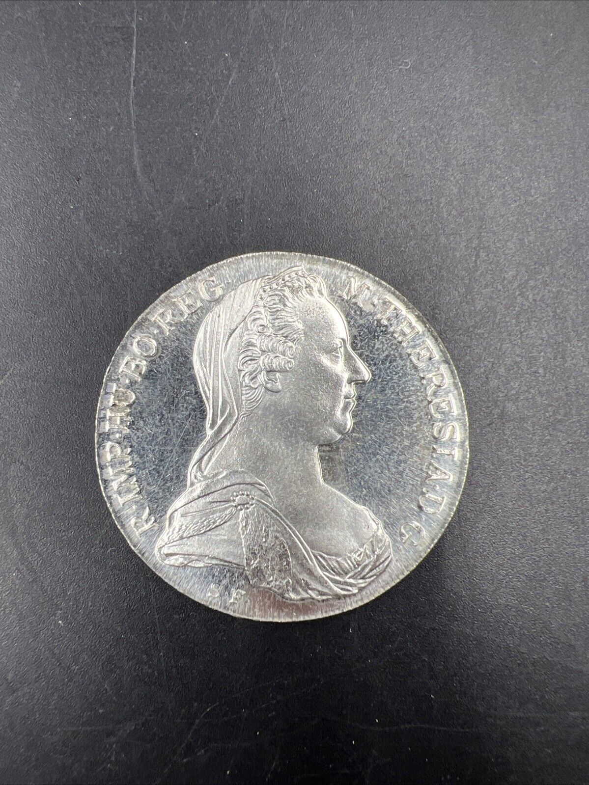 Maria Theresa Thaler 1780 Silver Coin Restrike Gem Proof Uncirculated #A