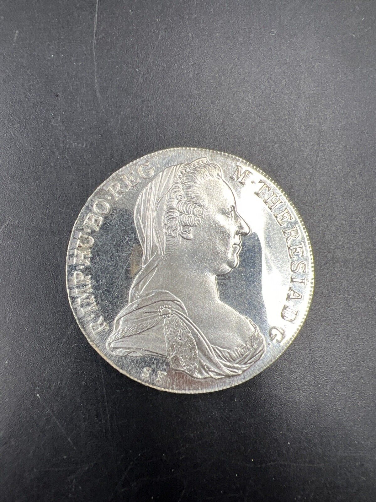 Maria Theresa Thaler 1780 Silver Coin Restrike Gem Proof Uncirculated #A