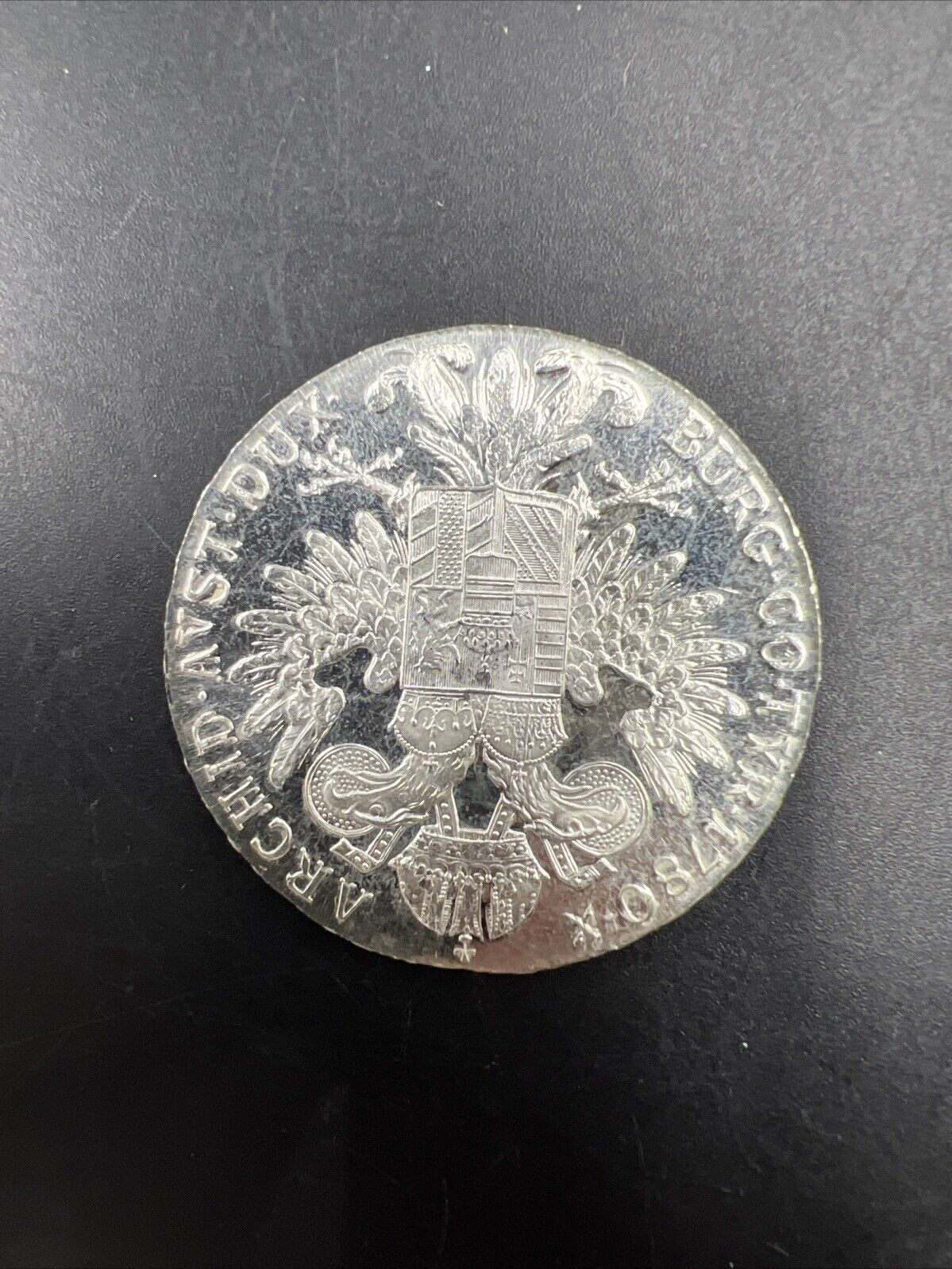 Maria Theresa Thaler 1780 Silver Coin Restrike Gem Proof Uncirculated #A