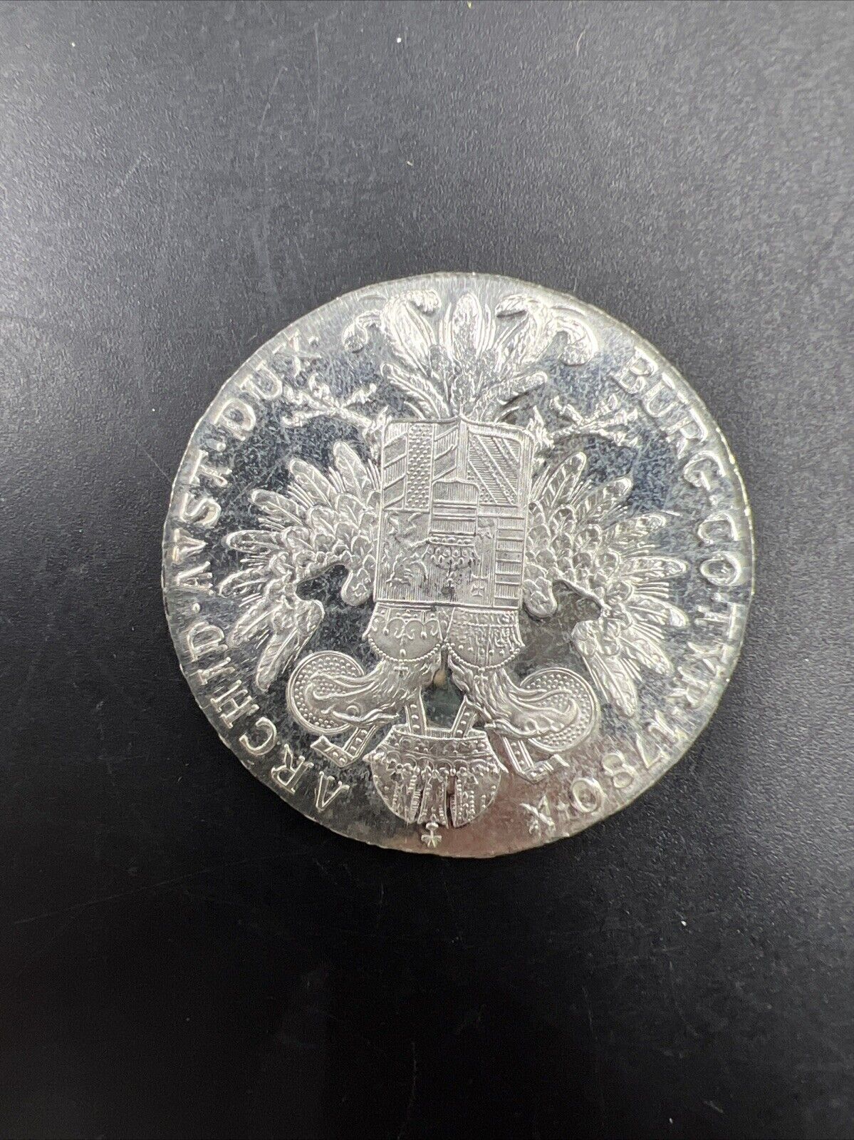 Maria Theresa Thaler 1780 Silver Coin Restrike Gem Proof Uncirculated #A