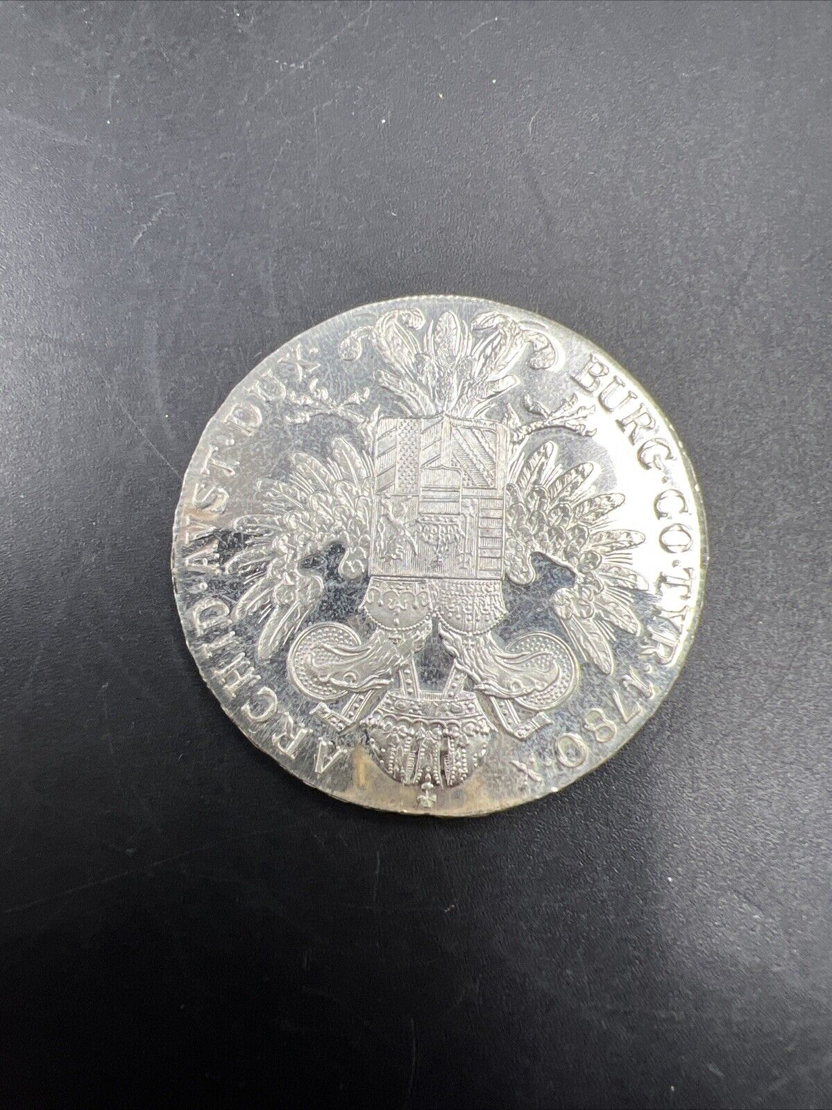 Maria Theresa Thaler 1780 Silver Coin Restrike Gem Proof Uncirculated #A