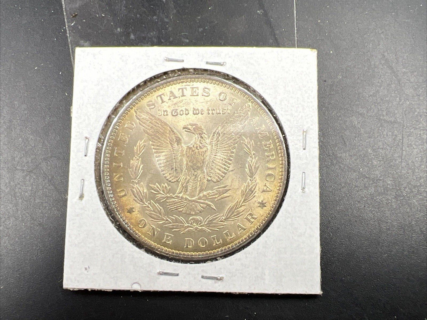 1888 P $1 Morgan Silver Dollar Coin BU UNC Nice Toning Toner