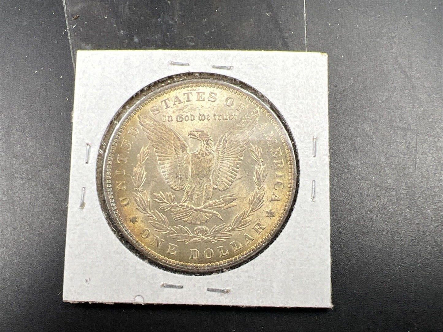 1888 P $1 Morgan Silver Dollar Coin BU UNC Nice Toning Toner