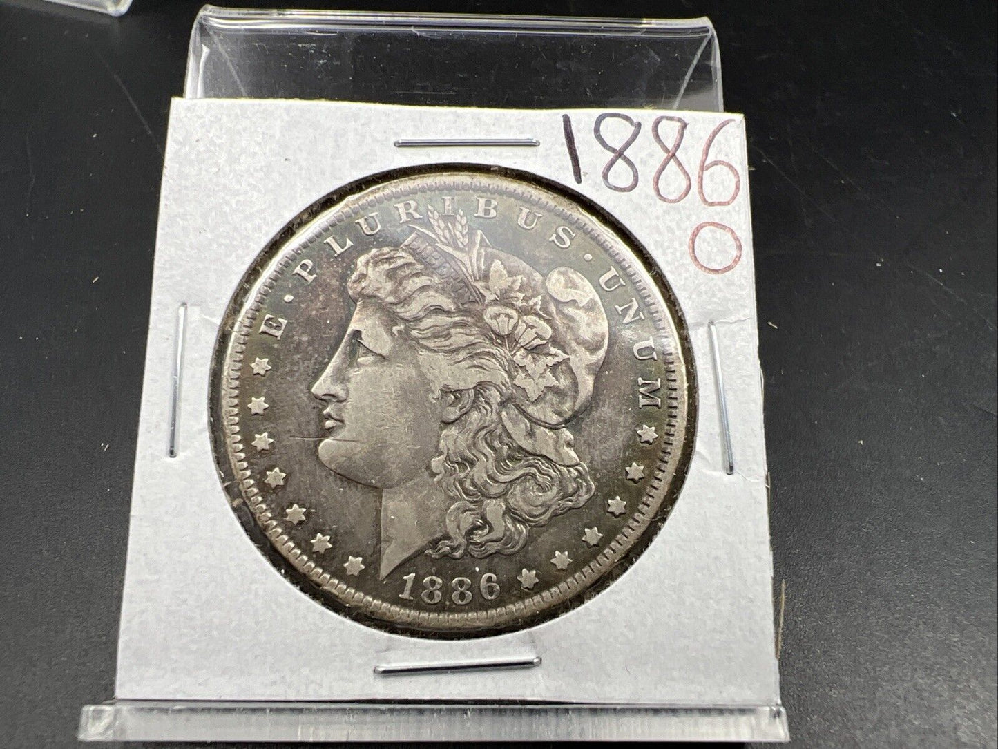 1886 O $1 Morgan Silver Dollar Coin VF Very Fine Details New Orleans Mint