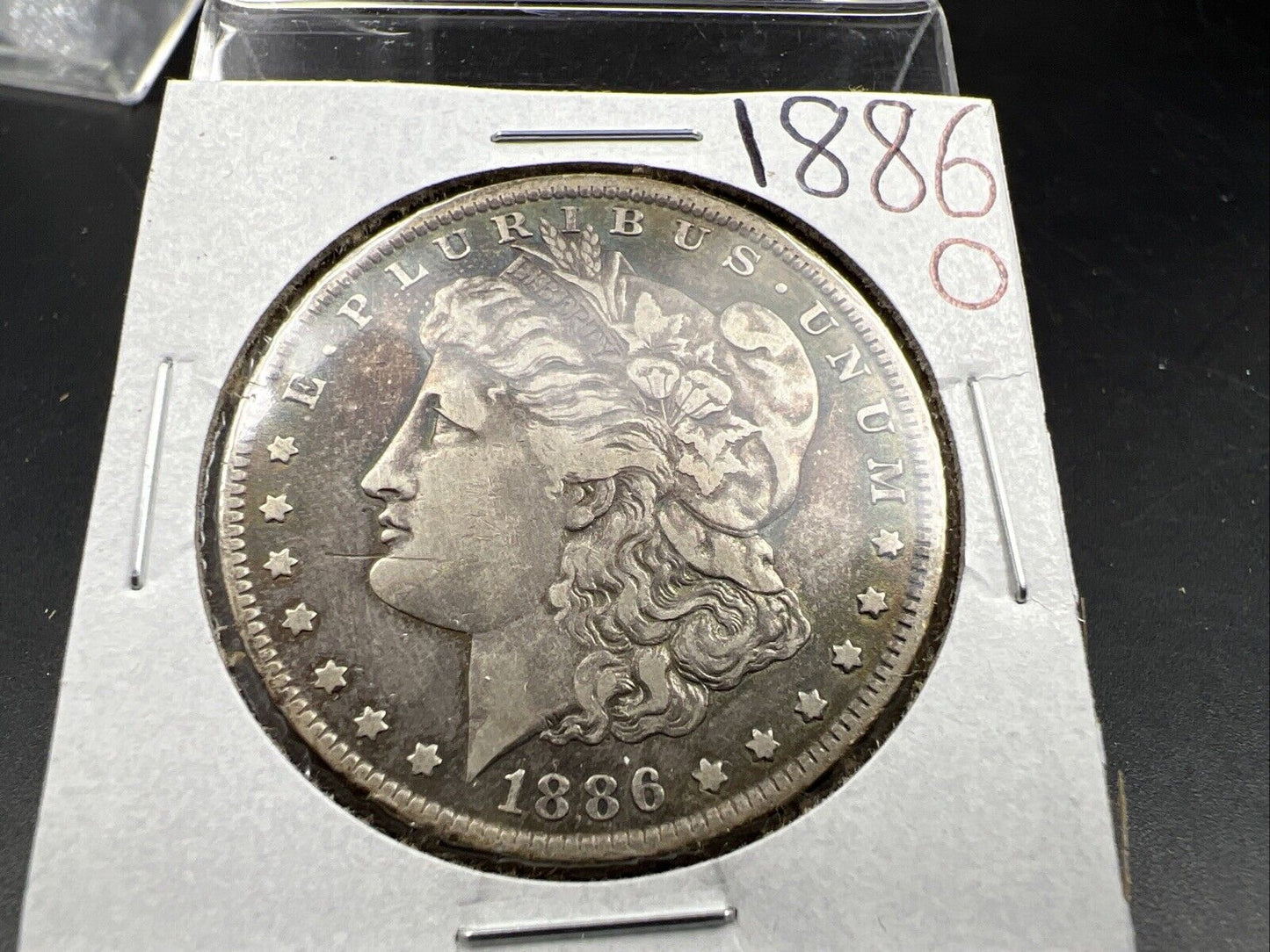 1886 O $1 Morgan Silver Dollar Coin VF Very Fine Details New Orleans Mint