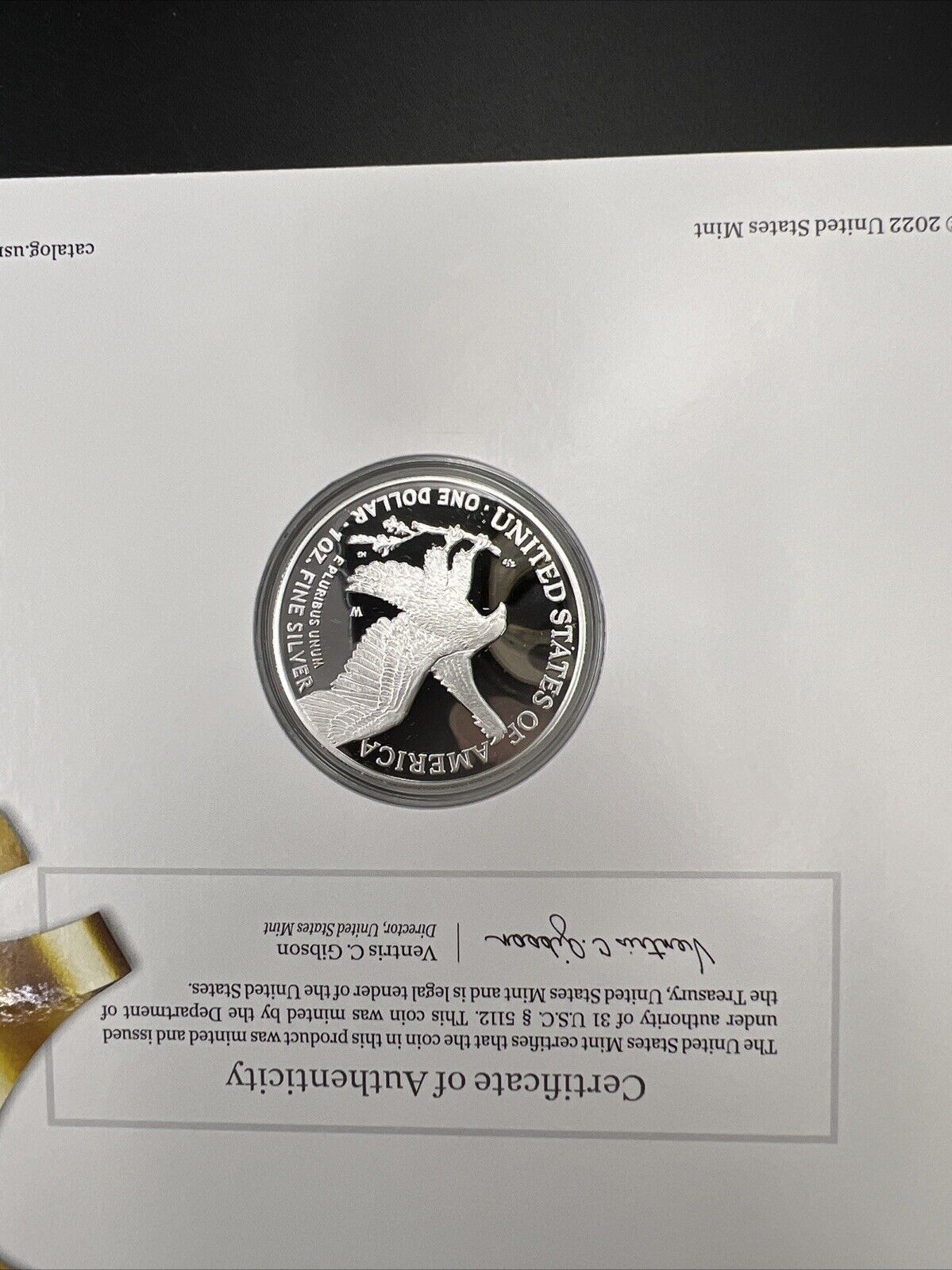 2023 United States Mint Congratulations Set $1 American Proof Silver Eagle #A