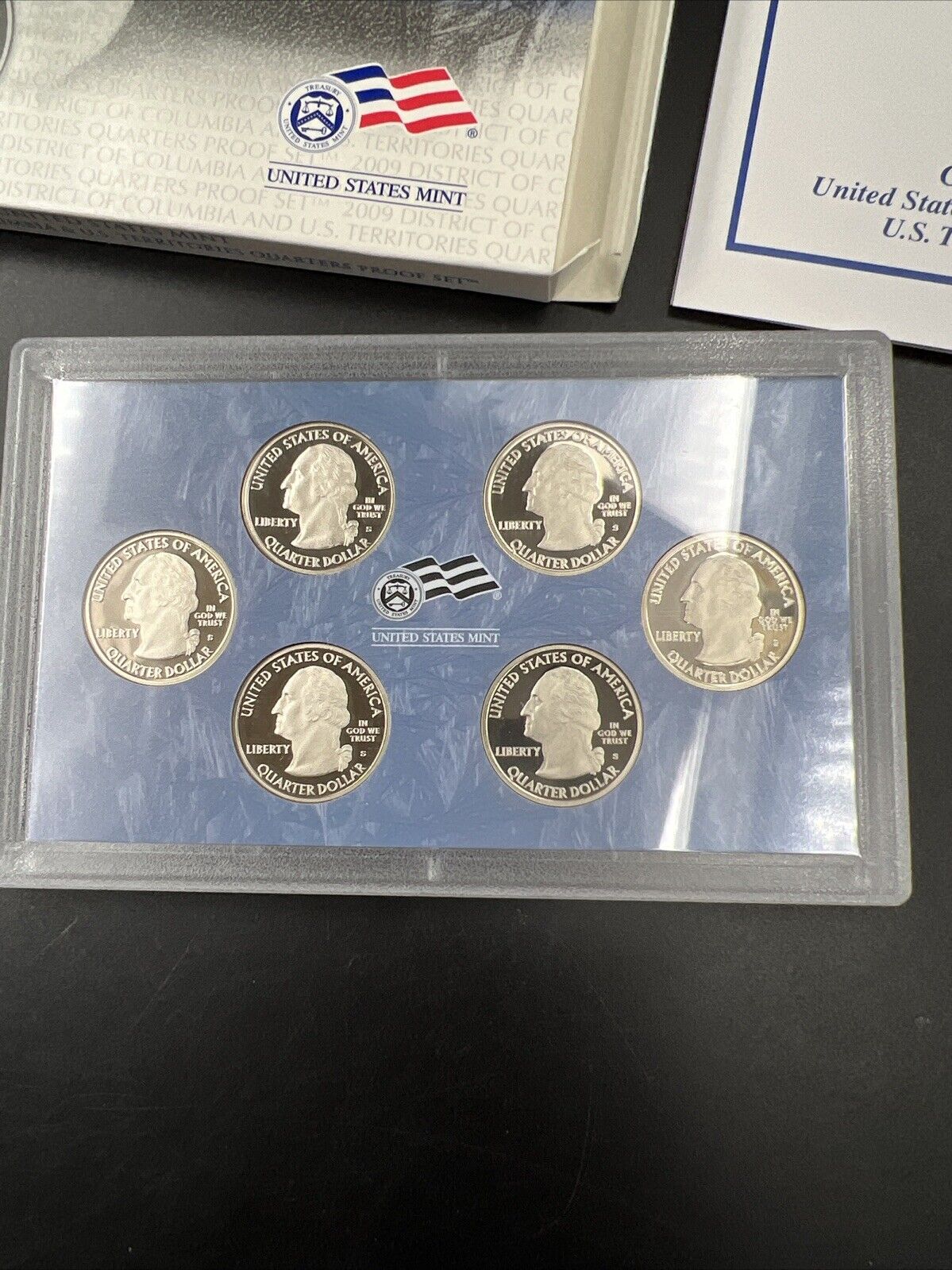 2009 S US Territories Copper Nickel Gem Proof 6 Coin Mint Set OGP