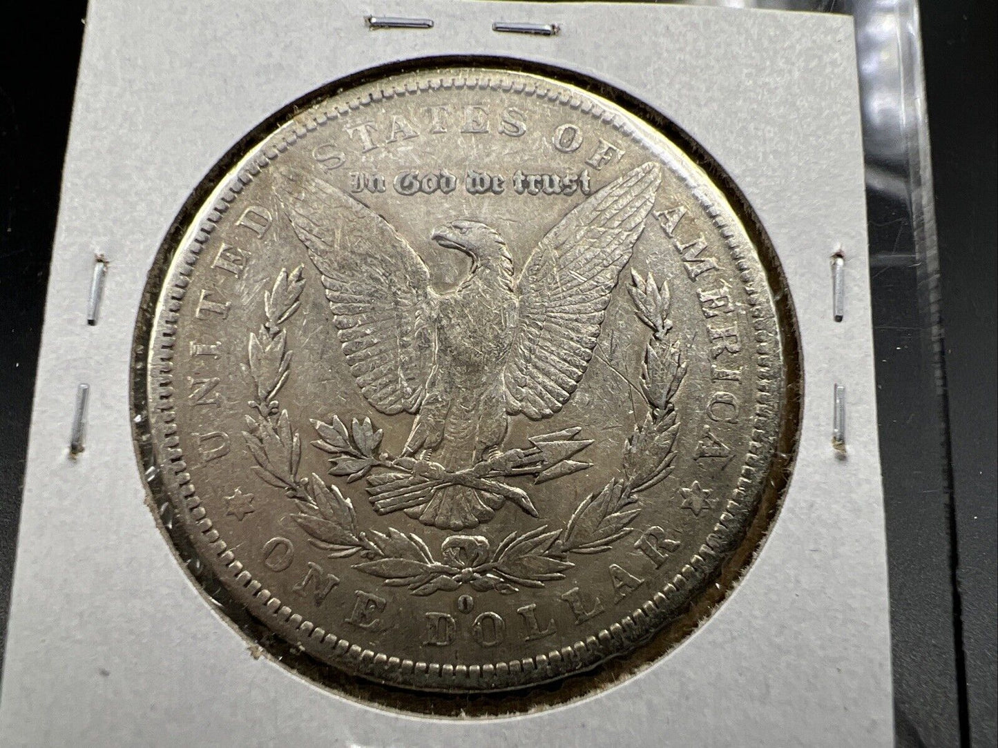 1879 O $1 Morgan Silver Dollar XF EF Details Cleaned Neat Toning
