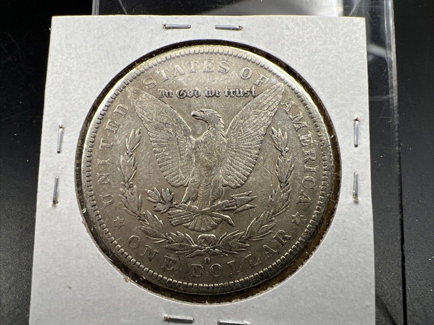 1879 O $1 Morgan Silver Dollar XF EF Details Cleaned Neat Toning