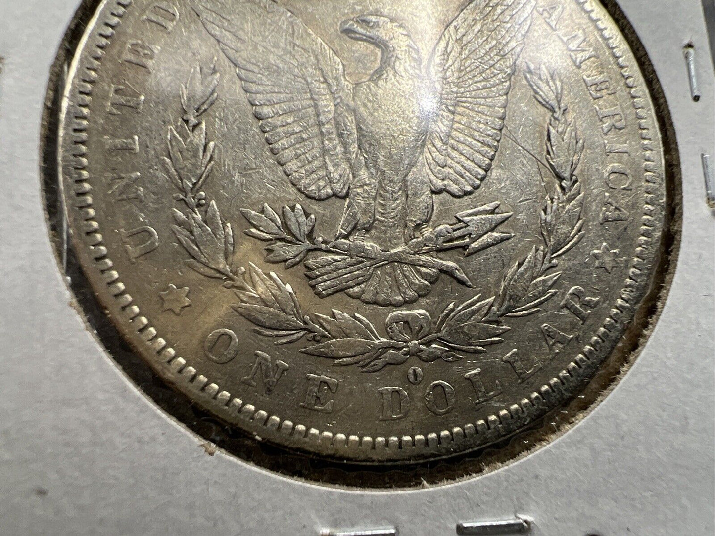 1879 O $1 Morgan Silver Dollar XF EF Details Cleaned Neat Toning