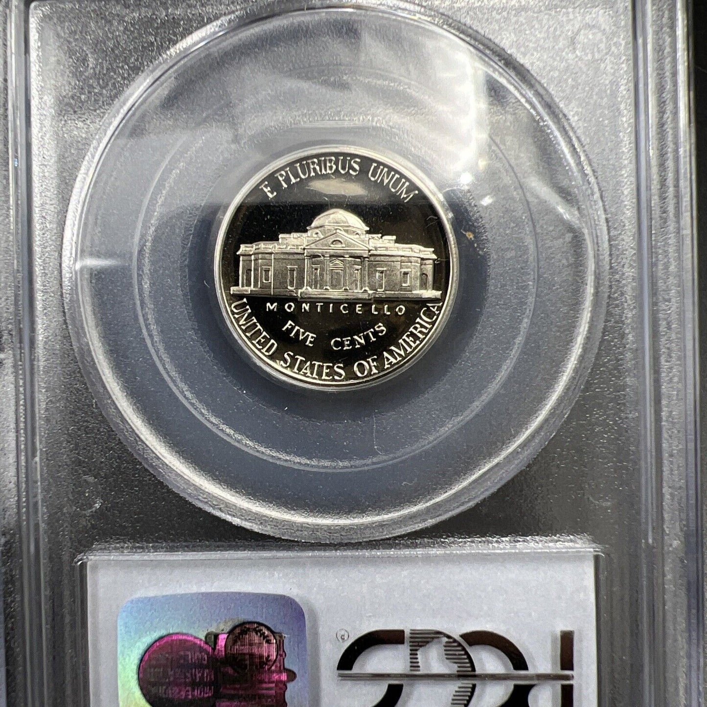 1986 S 5c Jefferson Nickel PCGS PR69 Gem Proof Certified #660
