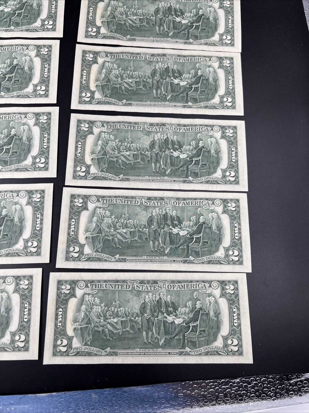 15 Consecutive 1976 $2 FRN Two Dollar Federal Reserve Postal Note CH AU/UNC