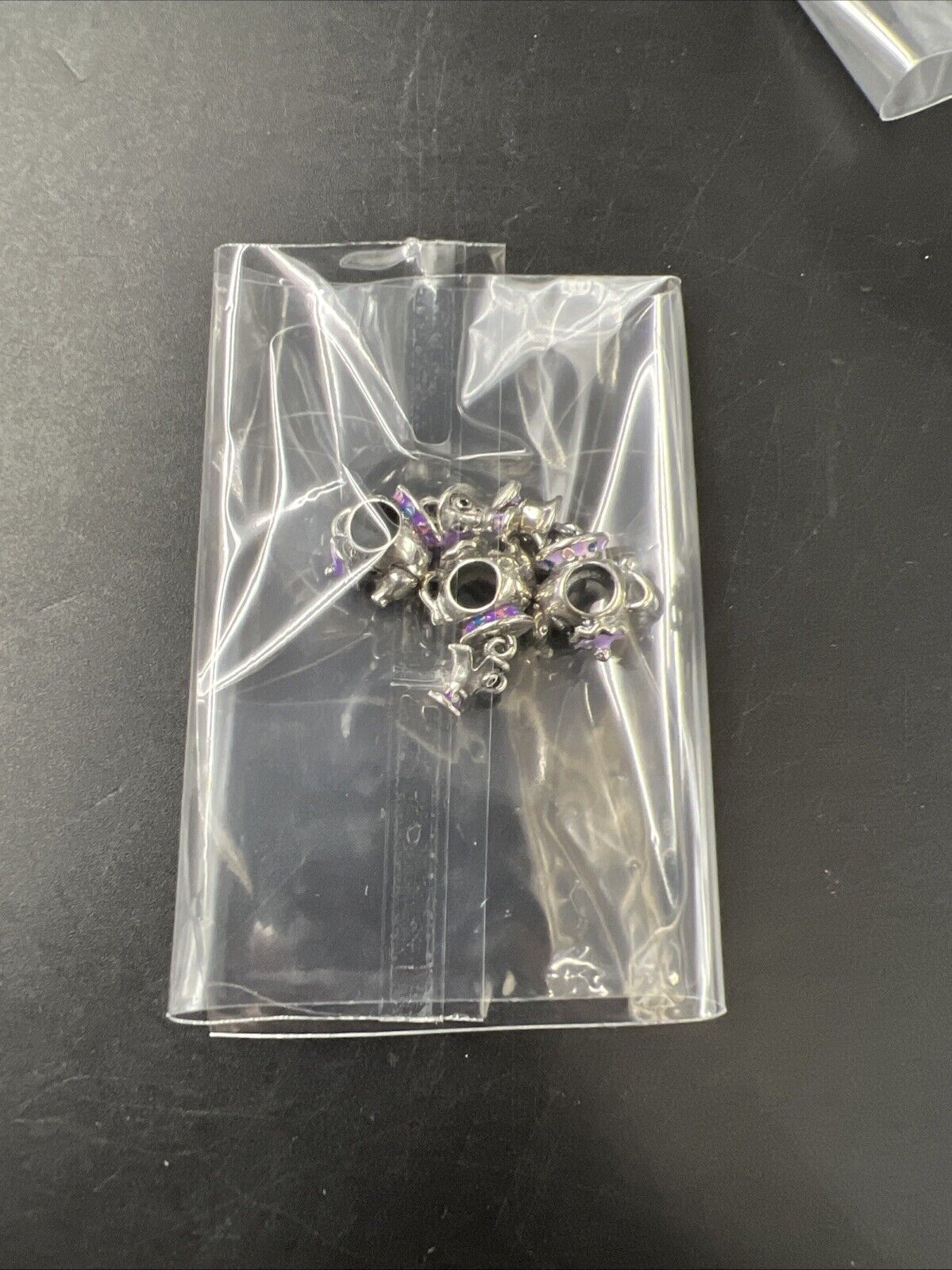 Lot of 3 Pandora Disney Mrs. Potts Beauty and the Beast Charms Bead Charm