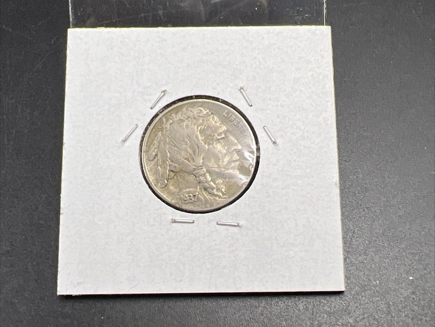 1937 D/D 5c Buffalo Nickel Coin Choice VF Very Fine RPM Variety Coin