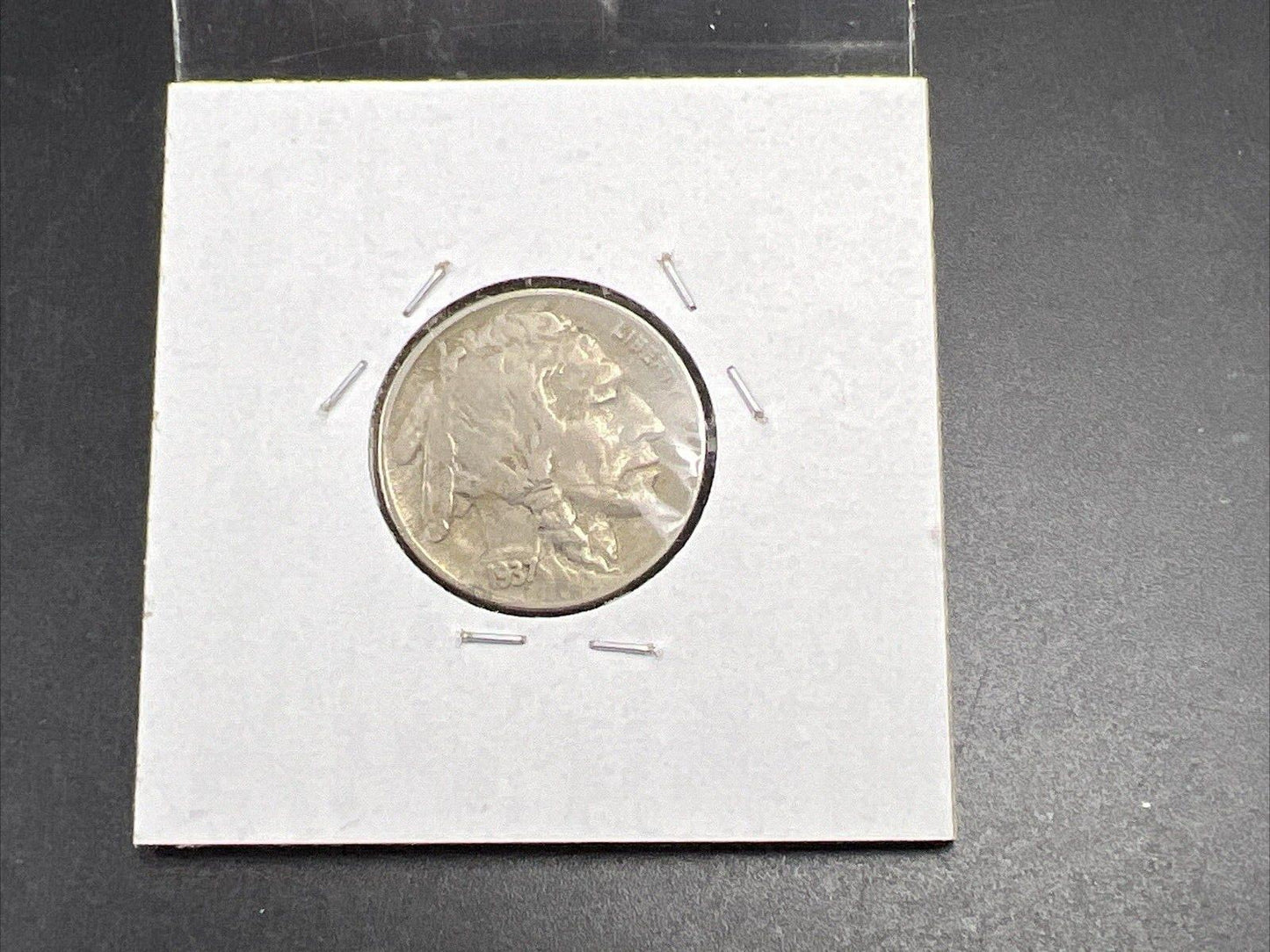 1937 D/D 5c Buffalo Nickel Coin Choice VF Very Fine RPM Variety Coin