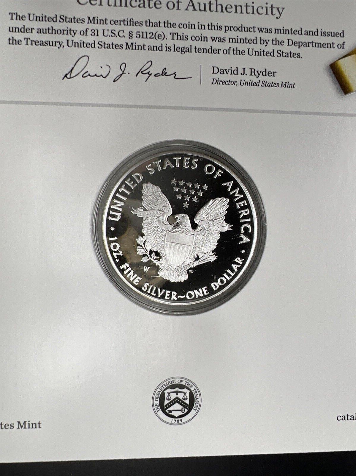 2020 United States Mint Congratulations Set $1 American Proof Silver Eagle #A