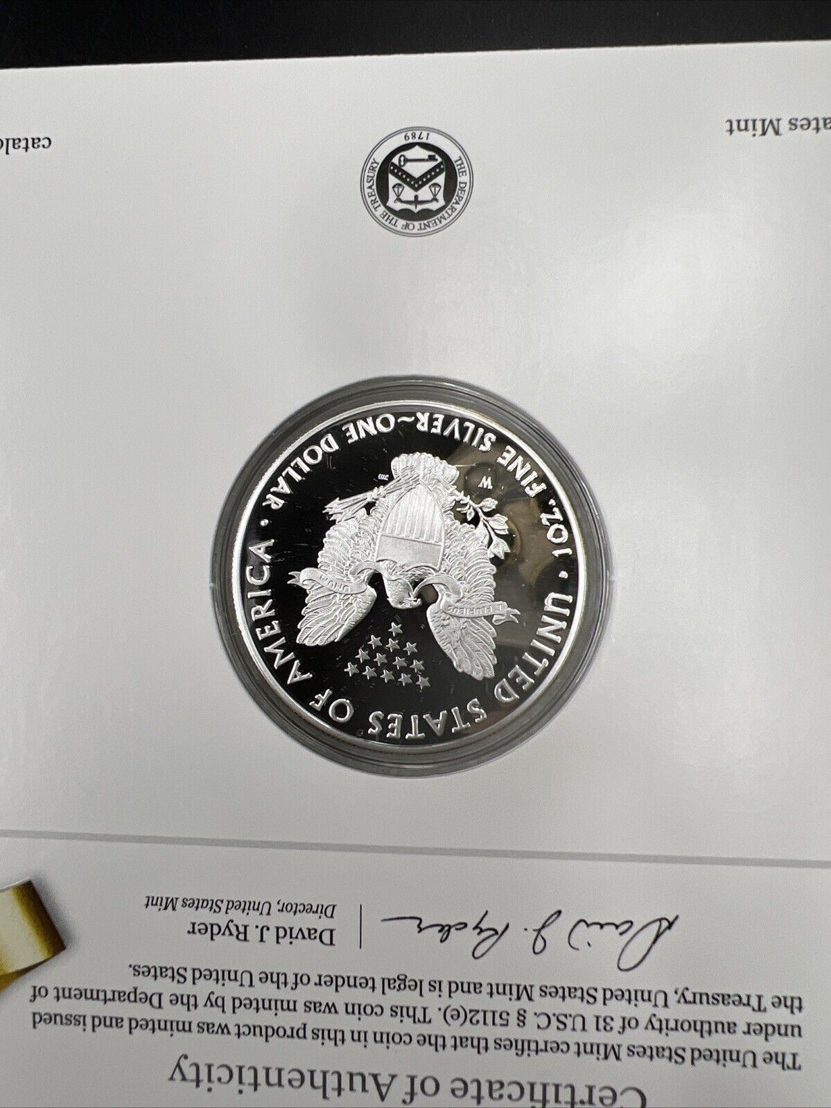 2020 United States Mint Congratulations Set $1 American Proof Silver Eagle #A