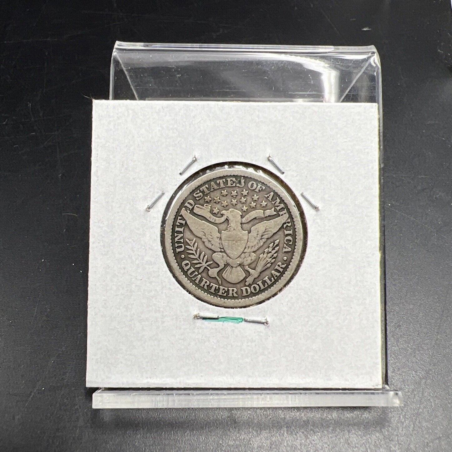 1899 P Barber Silver Quarter Coin Choice VG Very Good Circulated