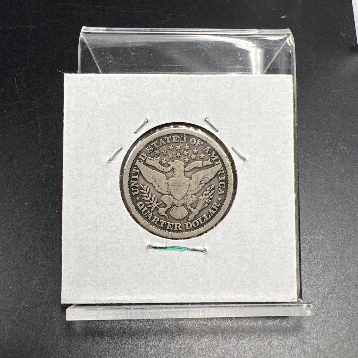 1899 P Barber Silver Quarter Coin Choice VG Very Good Circulated