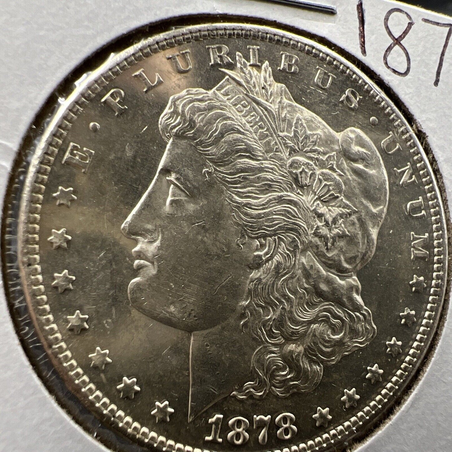 1878 S $1 Morgan Silver Dollar Coin BU UNC Uncirculated San Francisco Mint #A