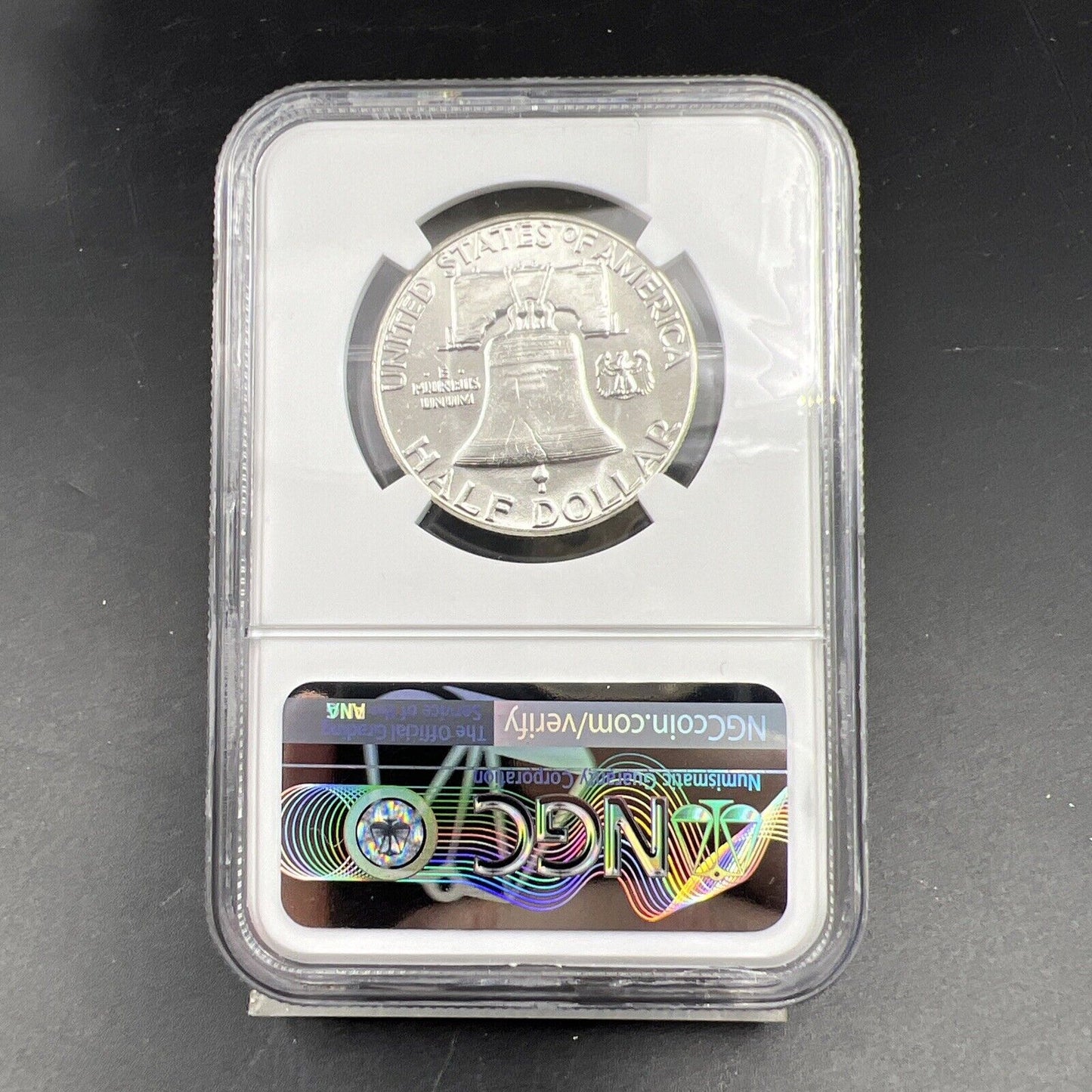 1963 P US Franklin Silver Half Dollar Coin NGC MS64 Choice BU Certified #346